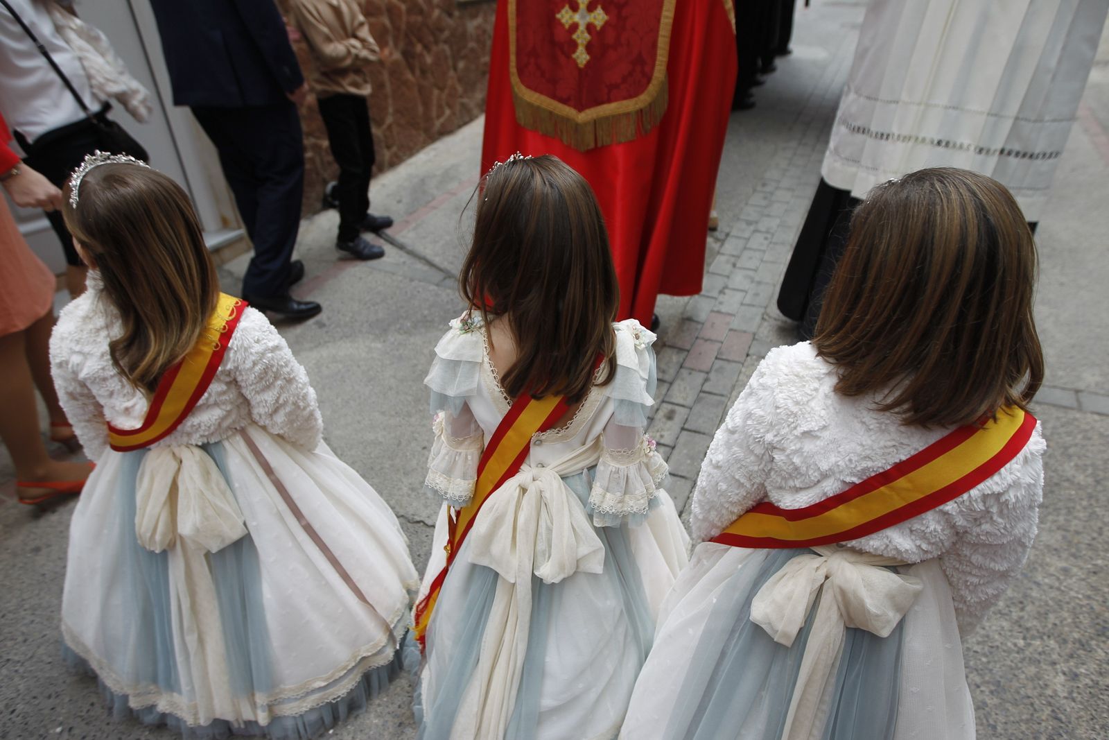 Fotogalería de la Procesión a la Ermita del Cerro de San Blas. Fiestas de Canjáyar.