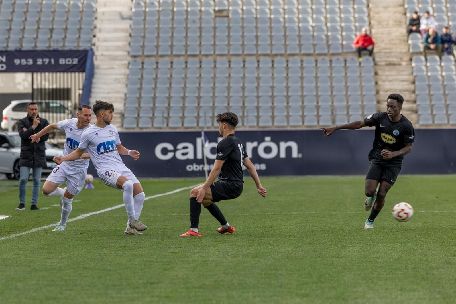 Las mejores fotos de la goleada del Real Jaén al Poli Ejido