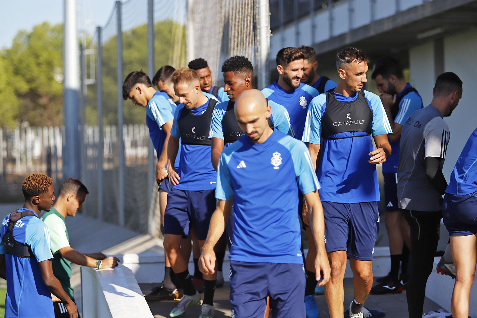 Imágenes del entrenamiento del Recreativo de Huelva