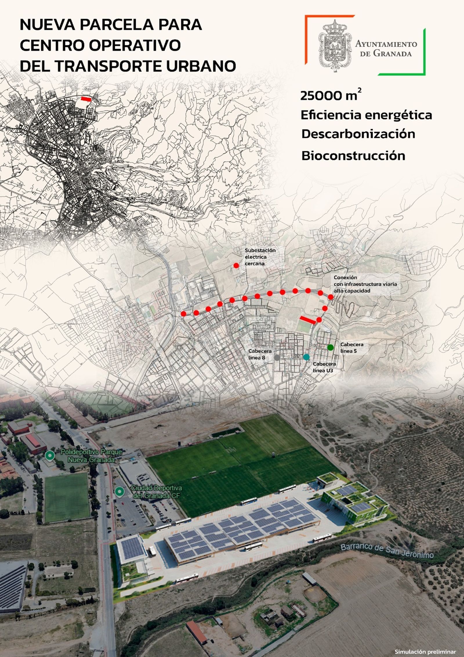 Ubicación de la parcela.