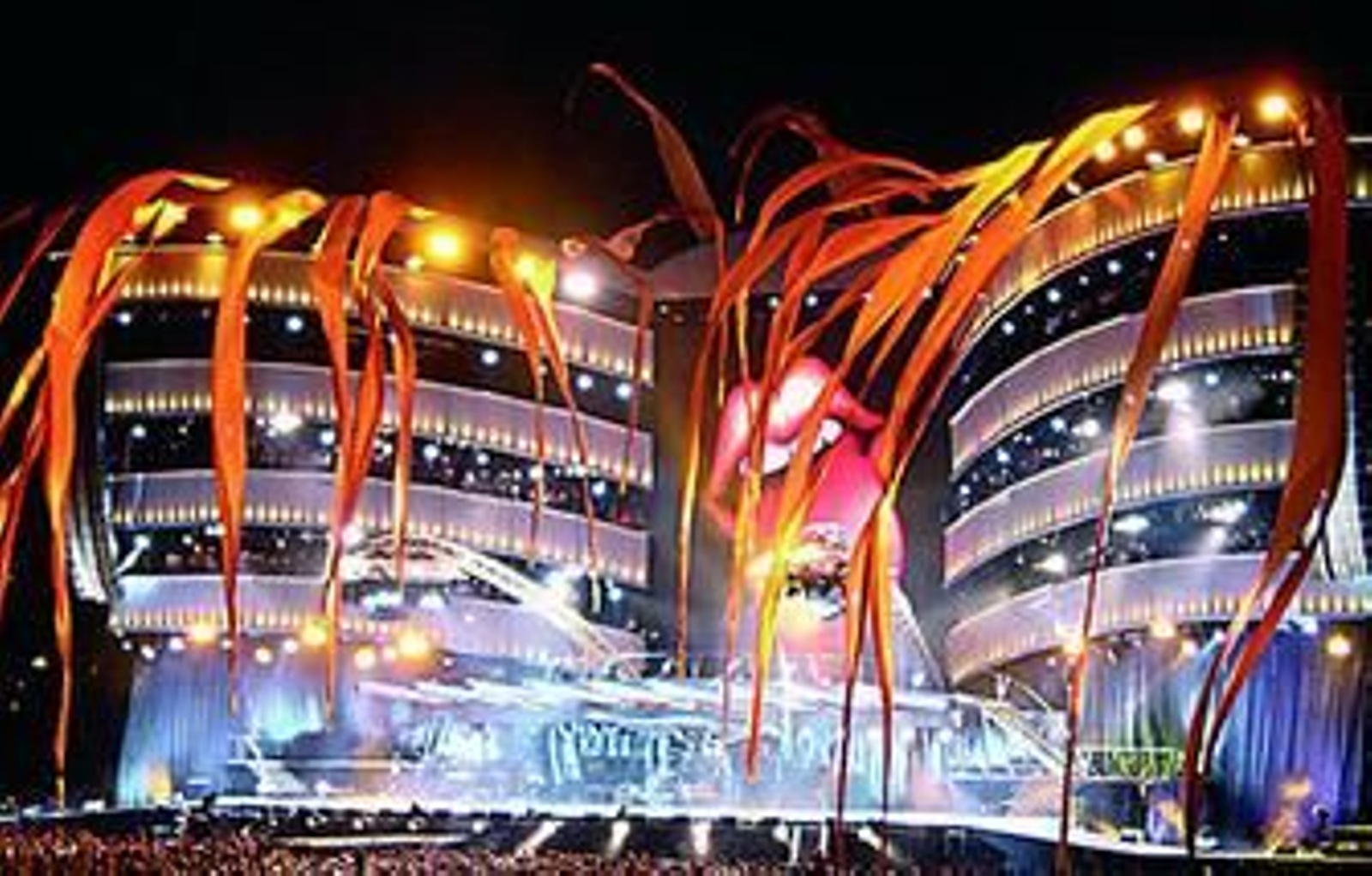 El escenario más grande visto en la provincia lo trajeron los Rolling Stones a El Ejido.