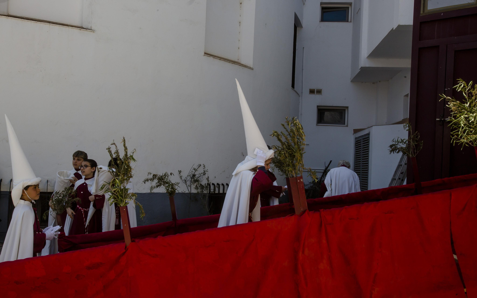 Las imágenes de la cofradía de Oración en el huerto en la Semana Santa de Cádiz 2022