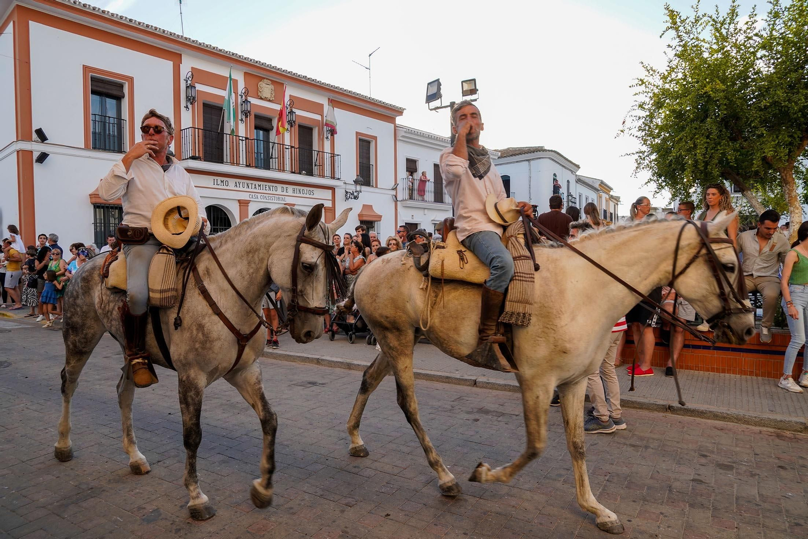 Las imágenes más destacas de la recogida de las yeguas en Hinojos