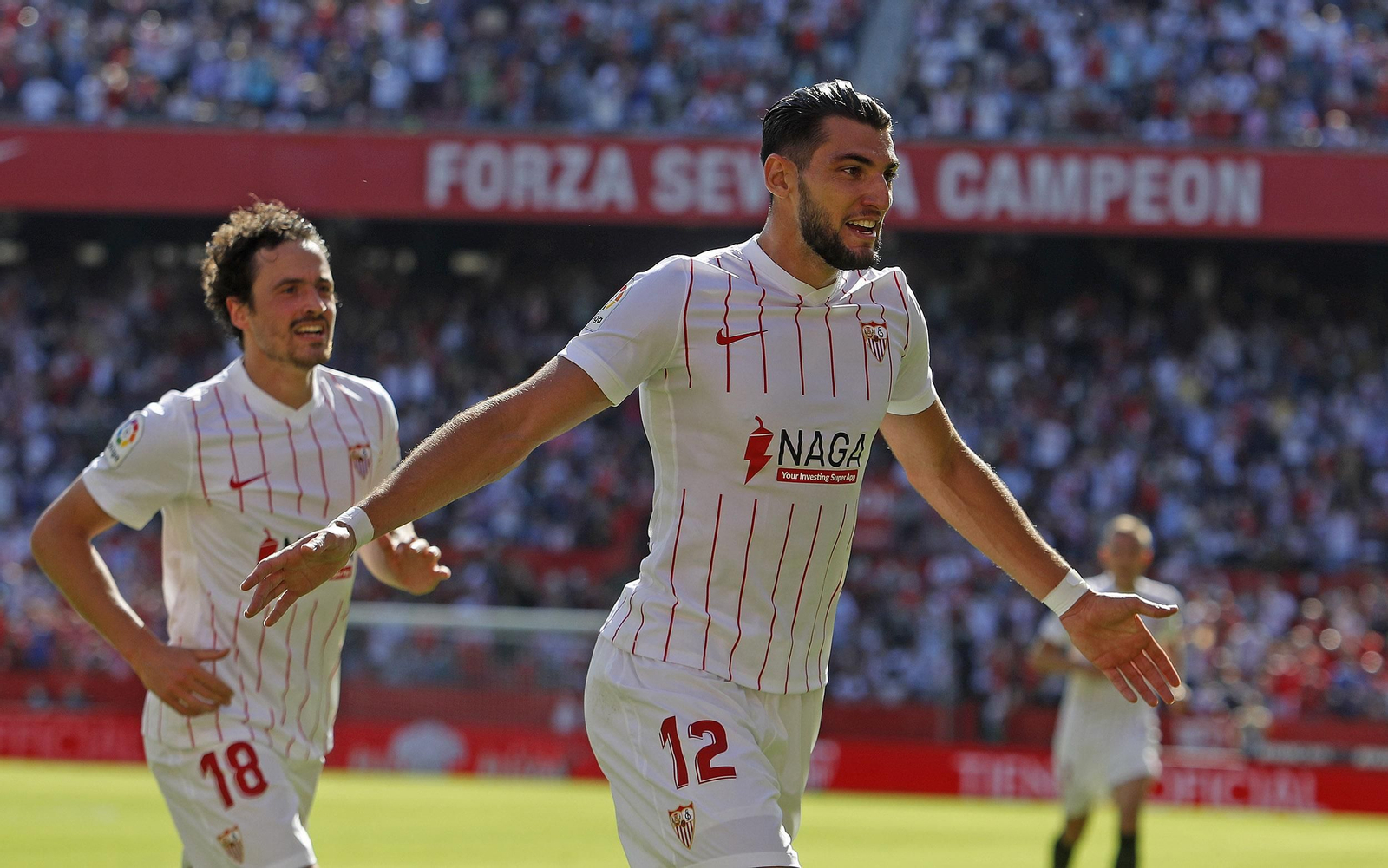 Las imágenes del Sevilla-Levante