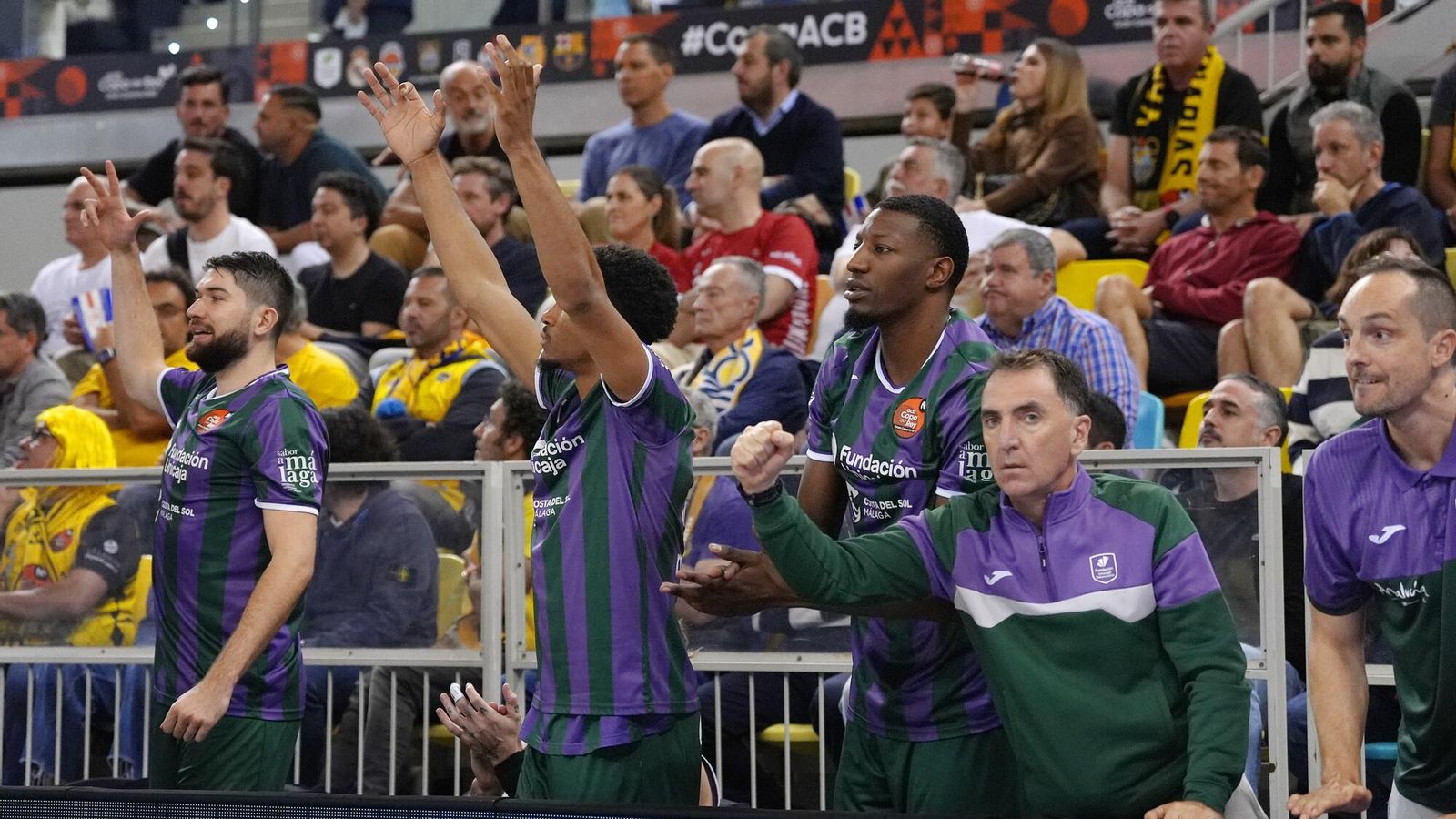Las fotos del Unicaja - La Laguna Tenerife de Copa del Rey