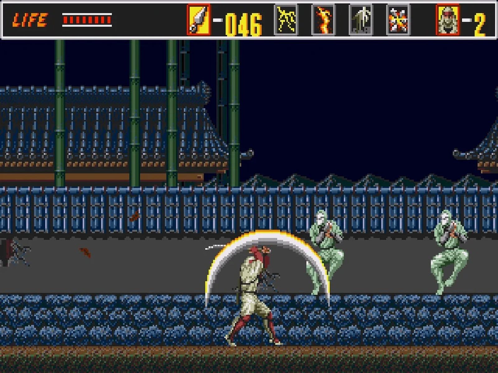 Introdujo elementos más cinematográficos, con una historia de venganza personal. Sus gráficos y música, compuesta por Yuzo Koshiro, destacaron en su momento. Algunos enemigos estaban "inspirados" en personajes de la cultura pop como Spider-Man, Batman o Terminato.