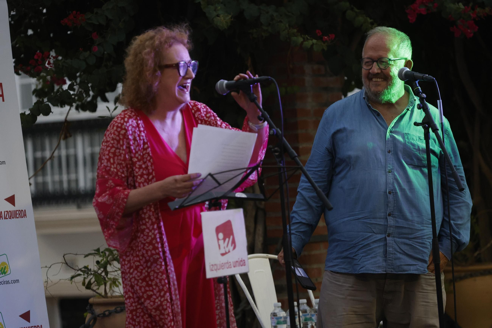 Fotos del recital poético de Izquierda Unida en Algeciras