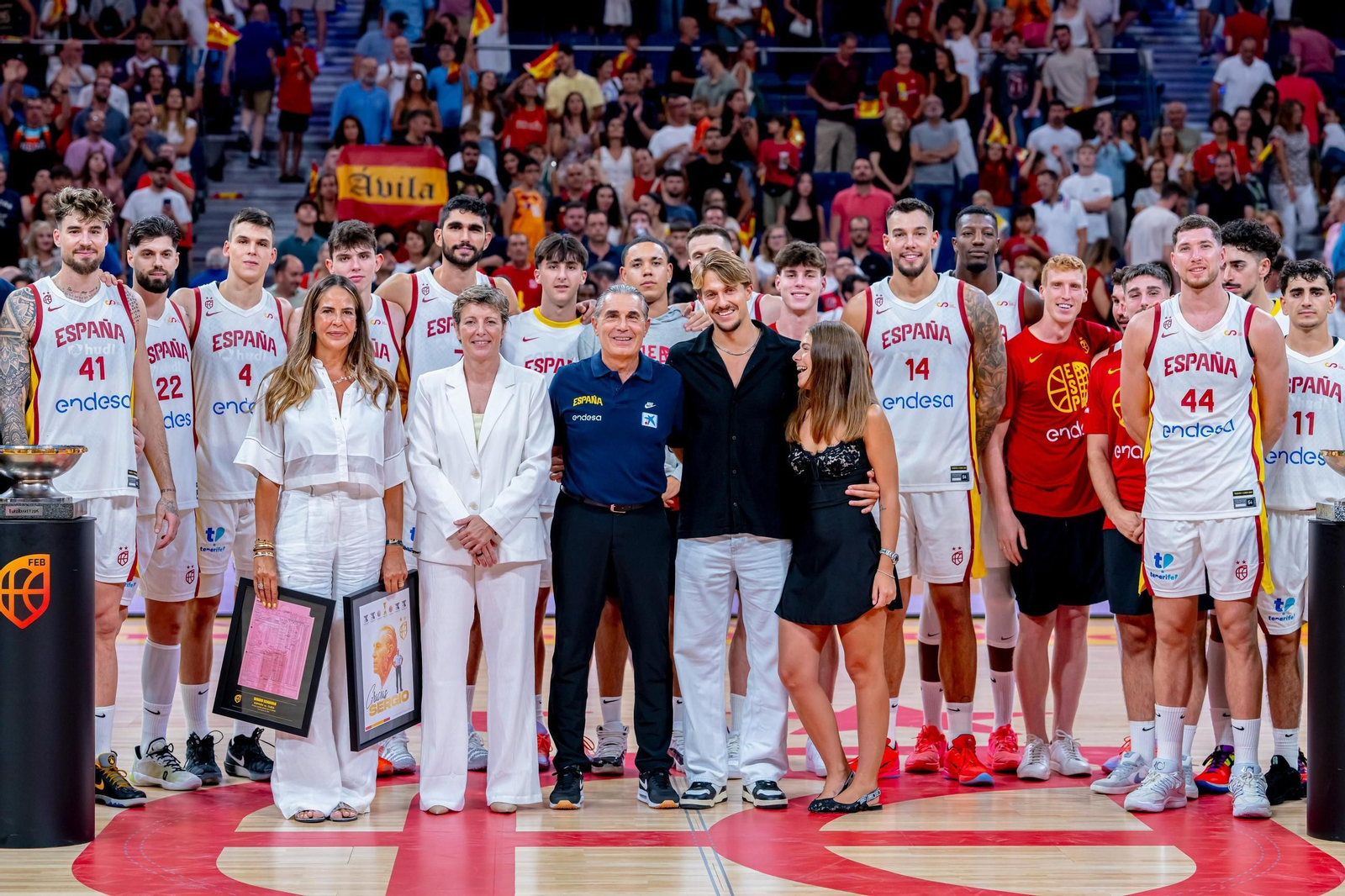 Las mejores fotos del España-Alemania de baloncesto