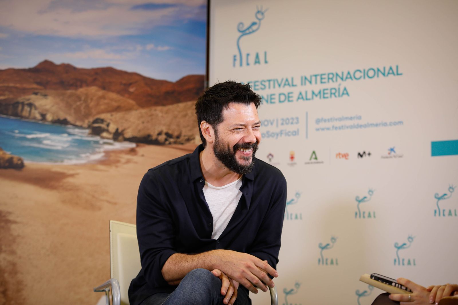 Imágenes en el paseo de la fama de Álvaro Morte