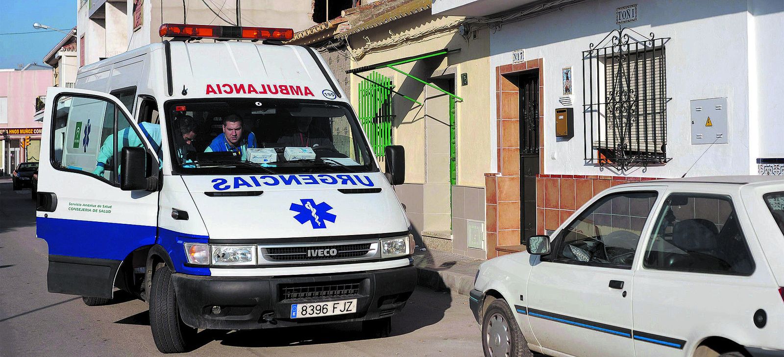 Una ambulancia de la Junta de Andalucía
