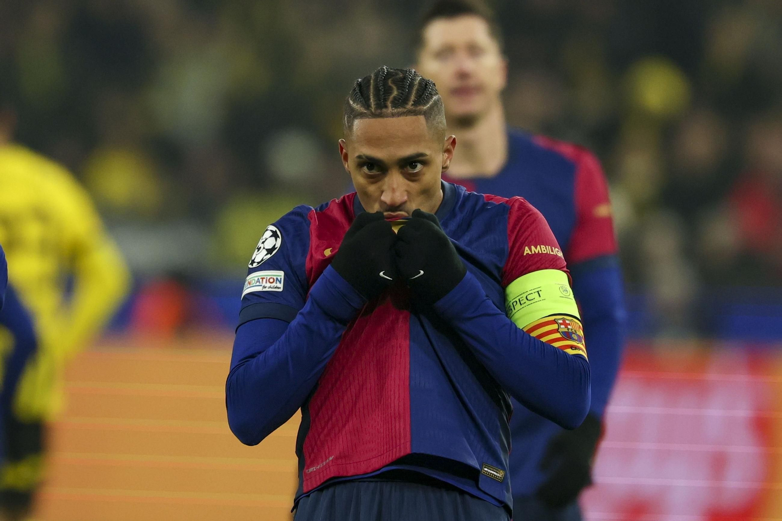 Las imágenes del Borussia Dortmund - Barcelona