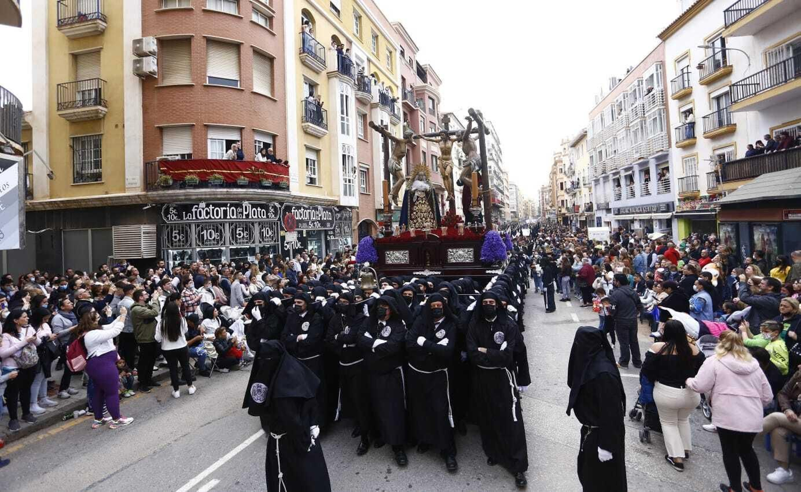 Las fotos de Dolores del Puente, en el Lunes Santo de Málaga