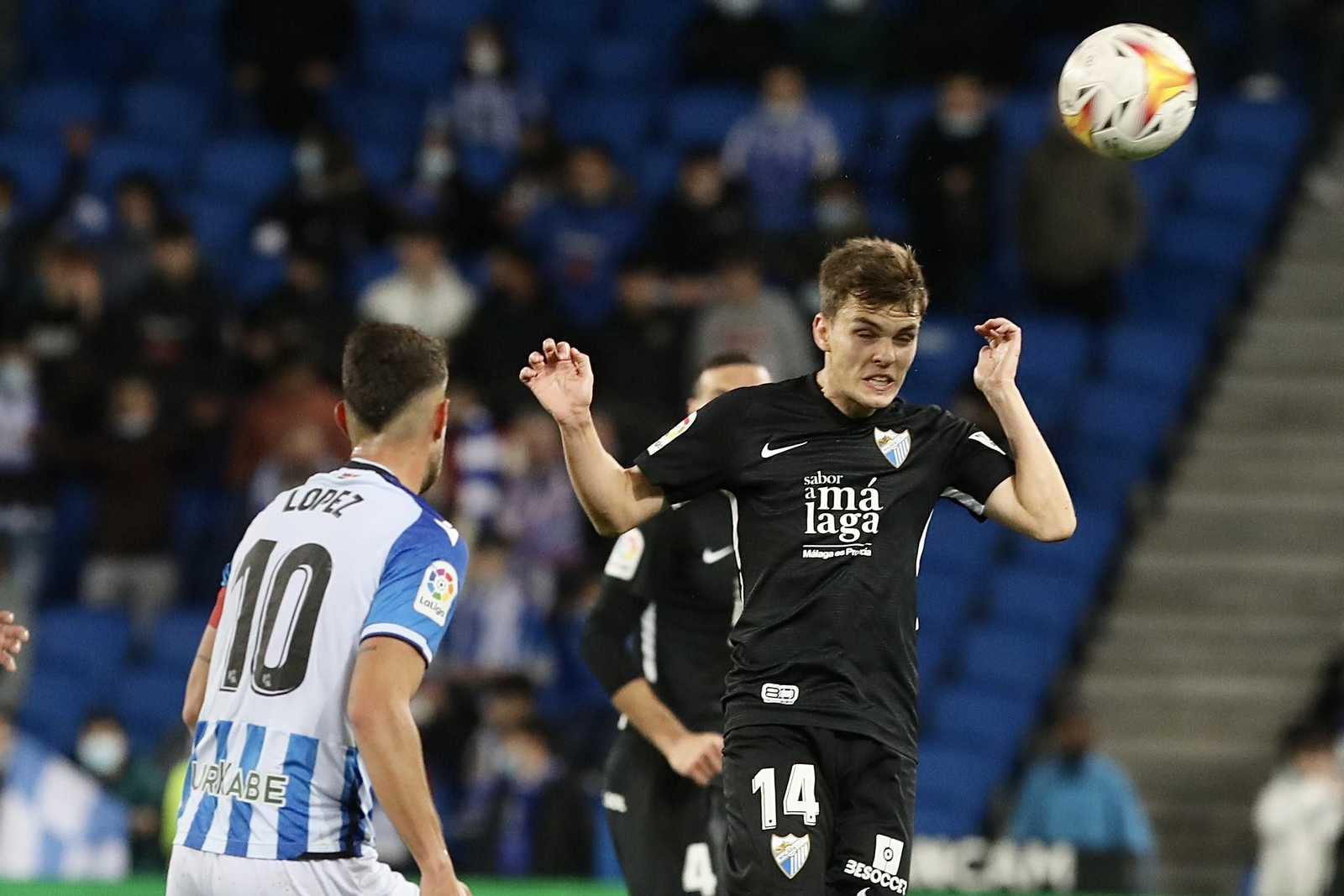 Las fotos de la Real Sociedad B - Málaga CF