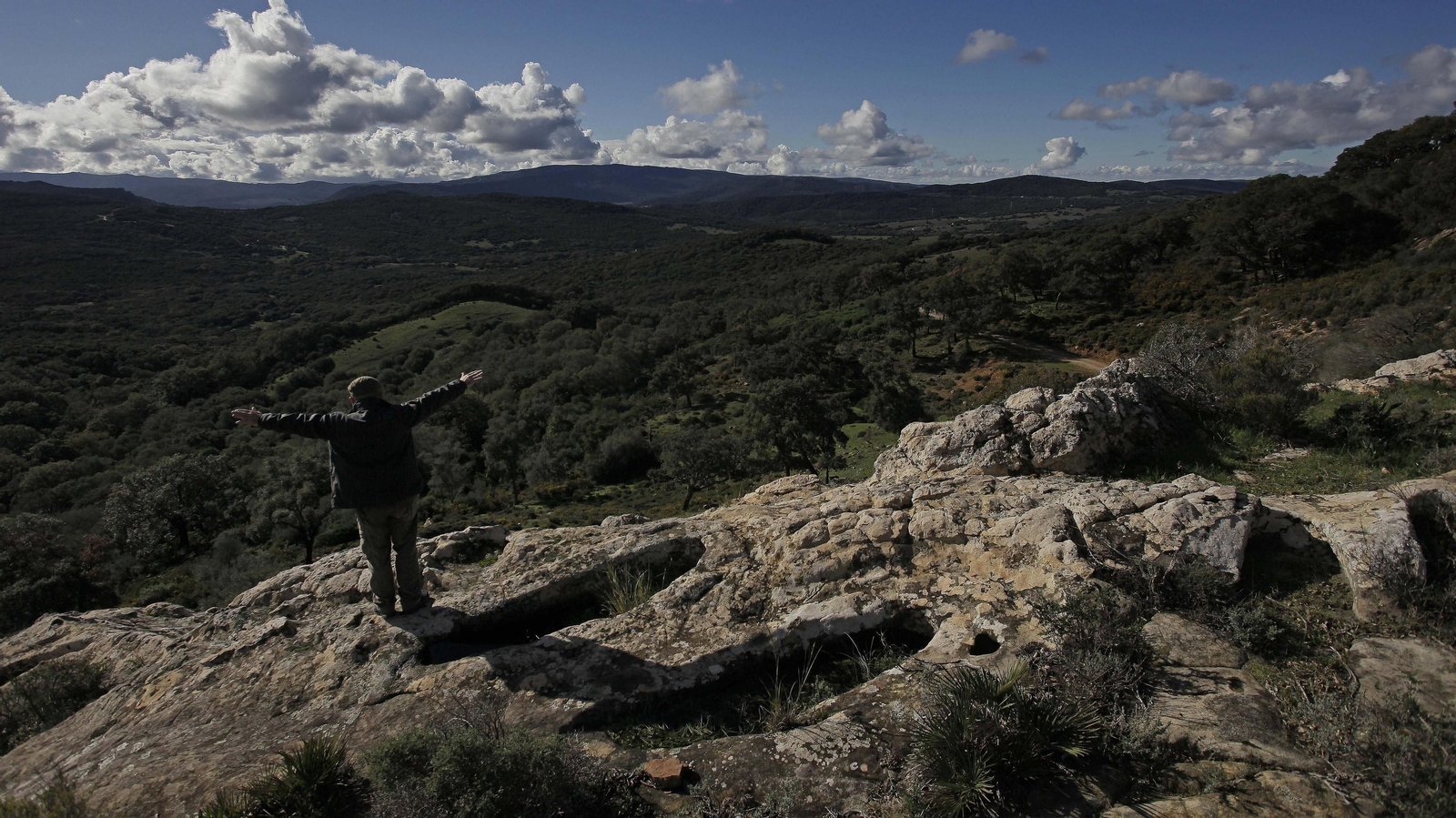 Sendero de la finca Murta en Los Barrios