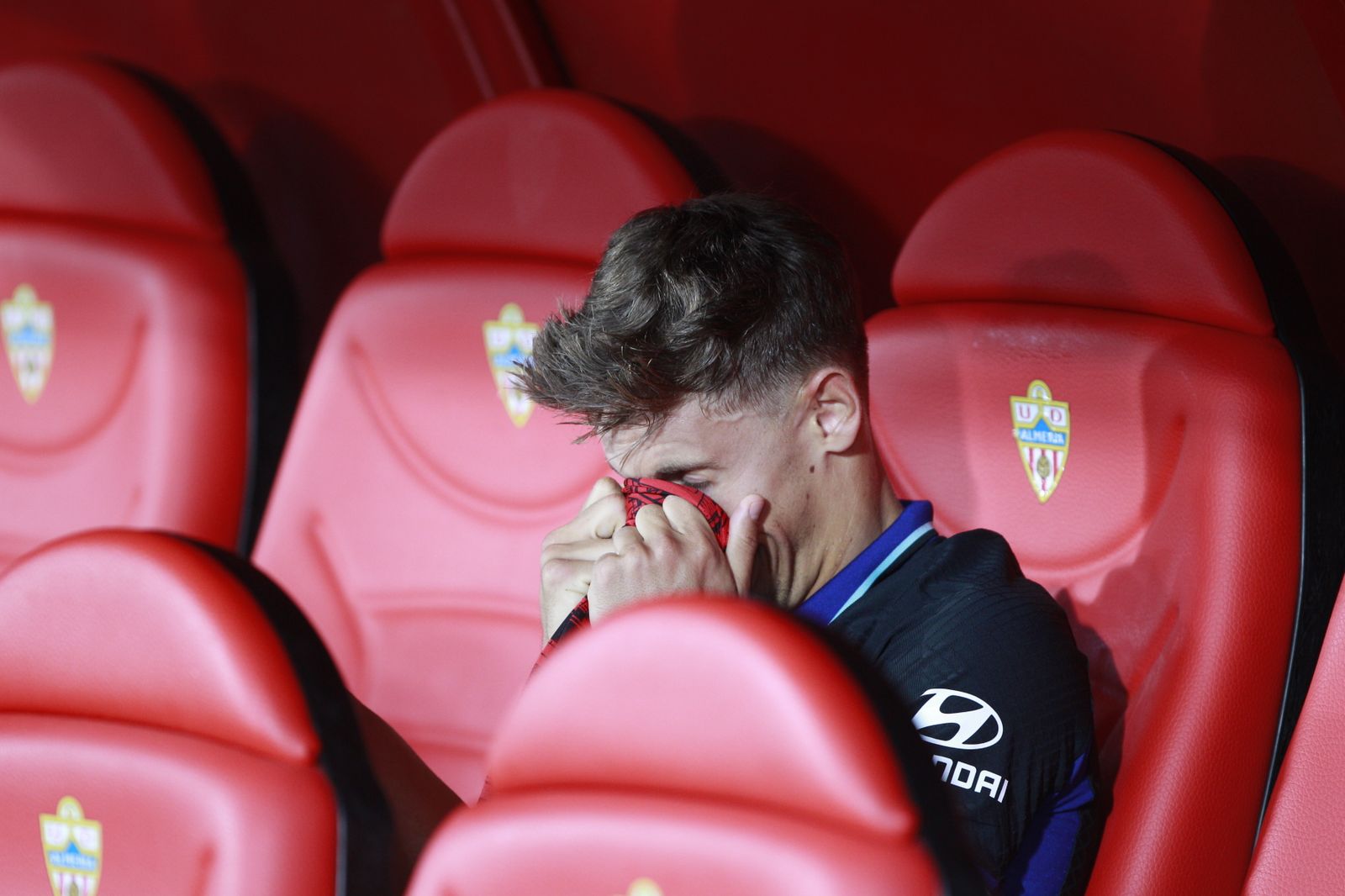 Imágenes del partido U.D. Almería-Atlético de Madrid