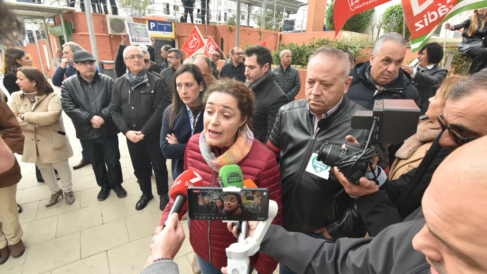 Concentración por la Sanidad en Algeciras