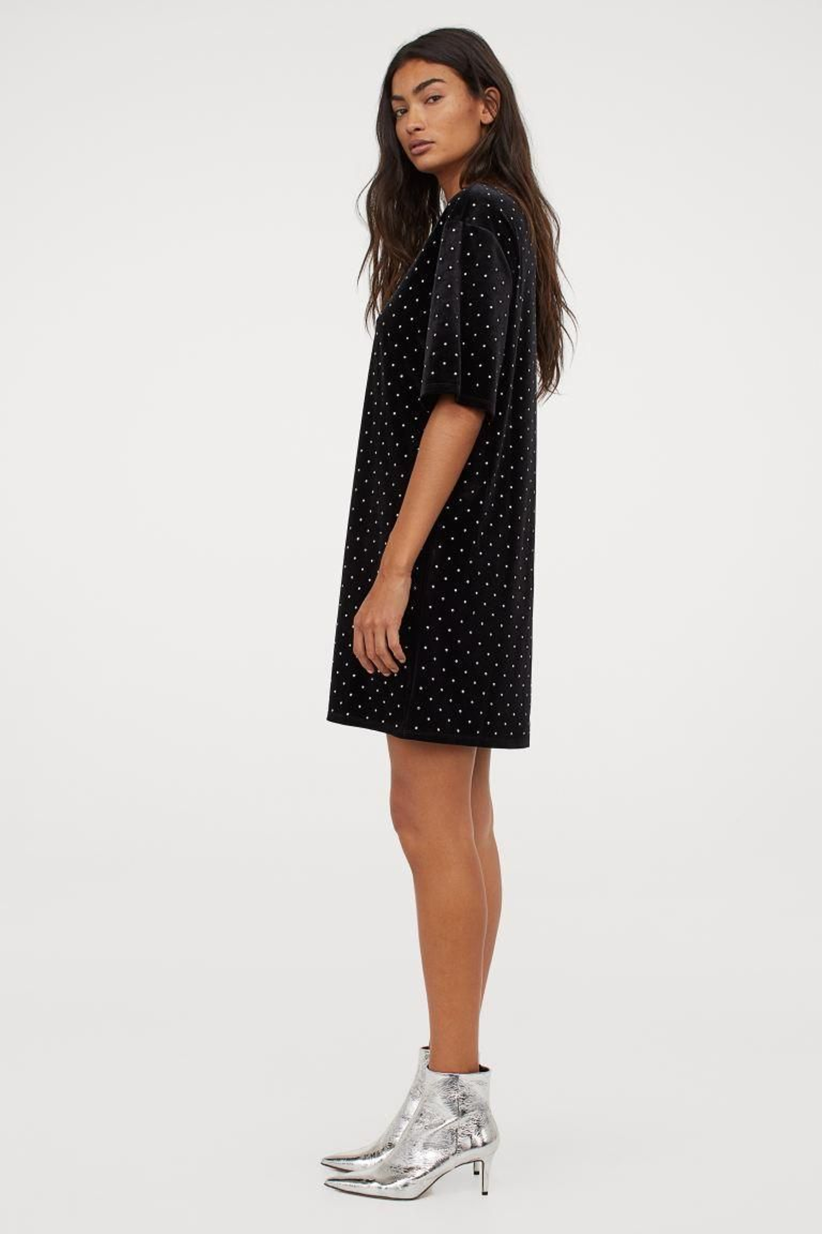 Vestido de fiesta de H&M.