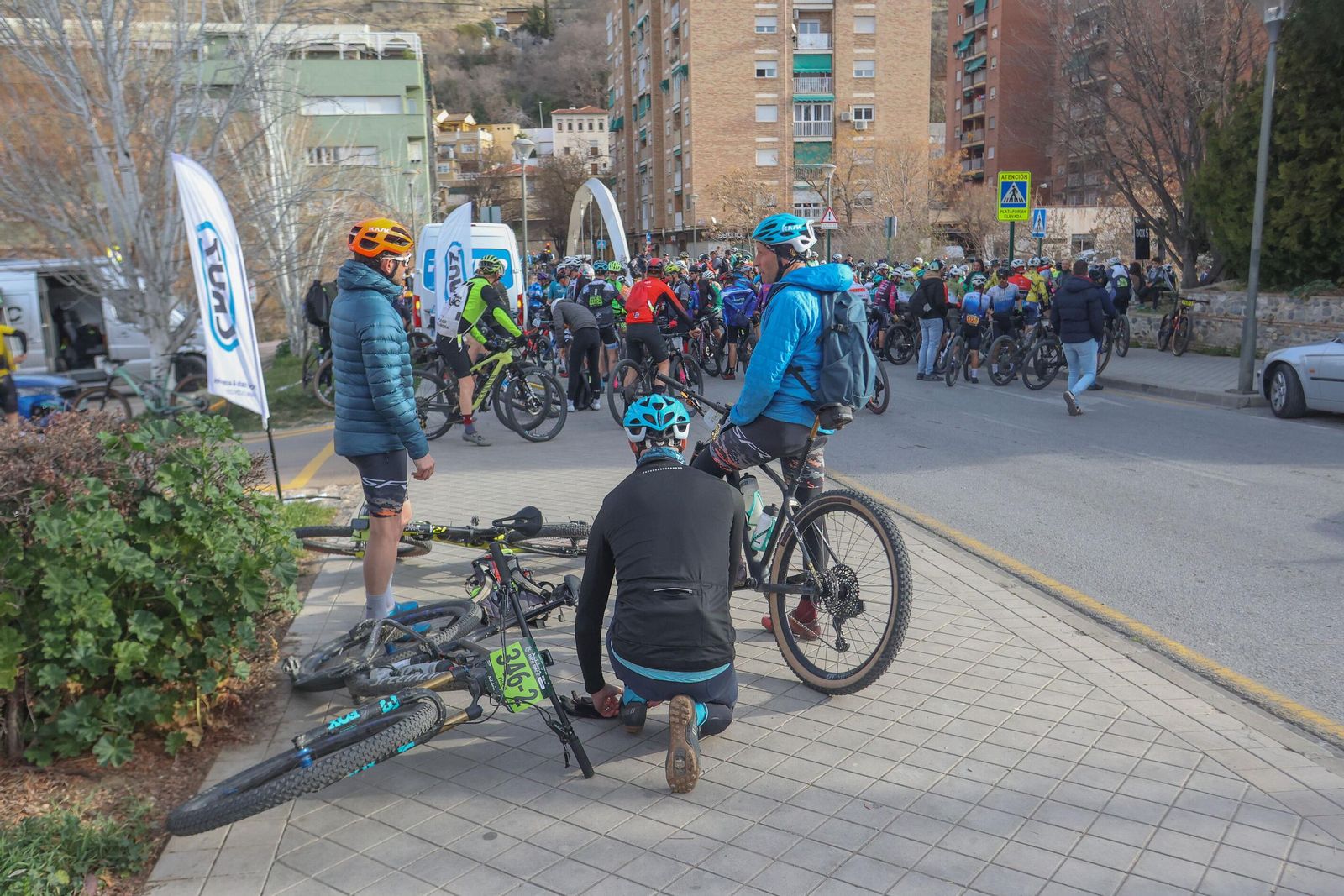 Las mejores imágenes de la segunda etapa de la Andalucía Bike Race