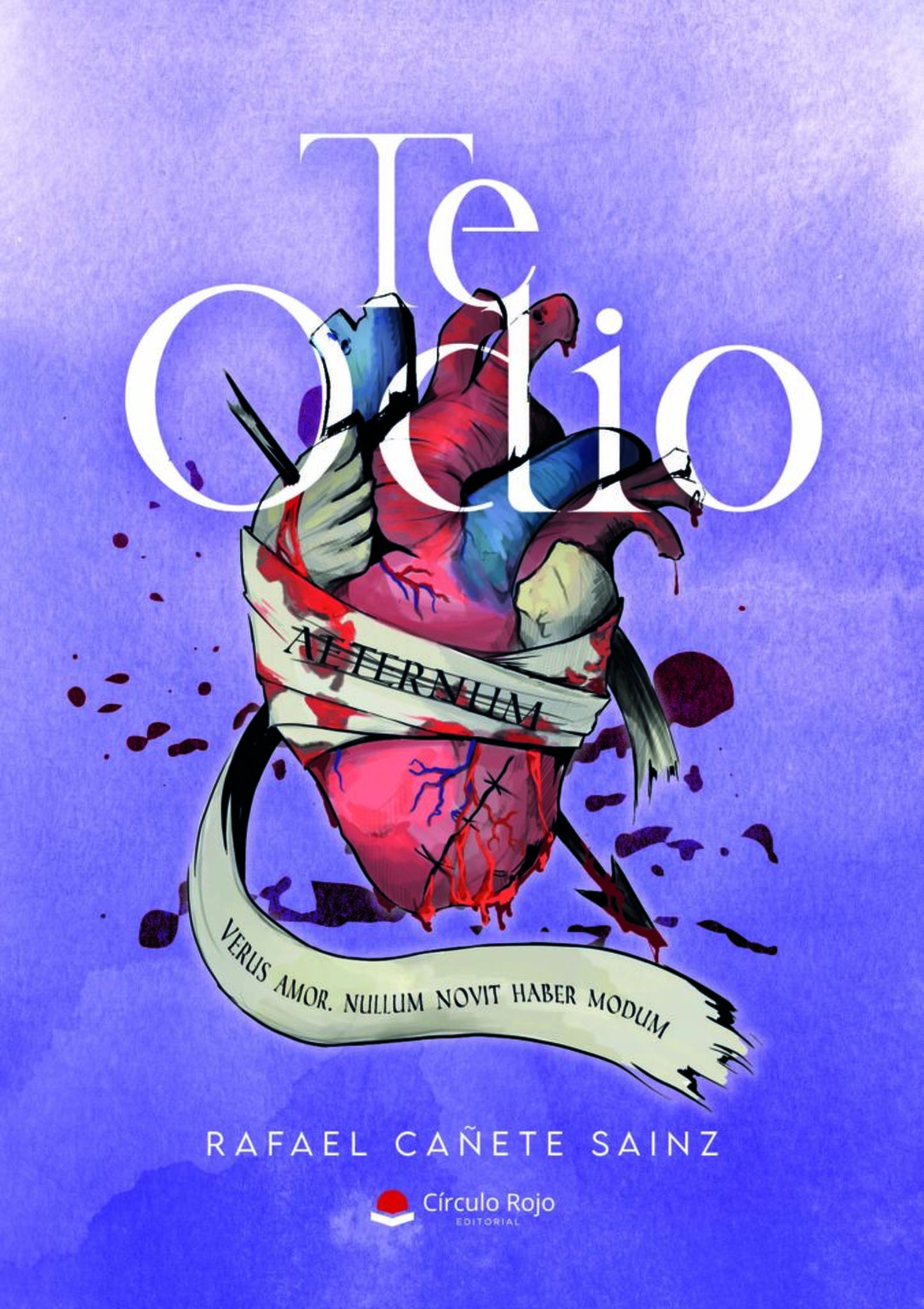 Imagen de la portada de la novela 'Te odio'.