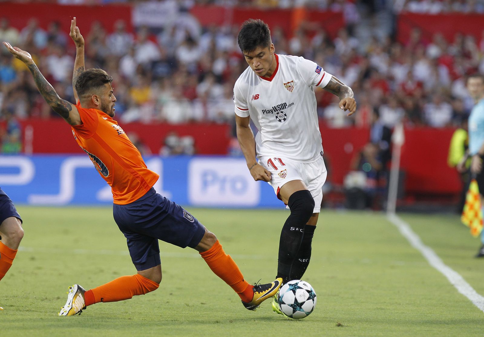 Las imágenes del Sevilla-Basaksehir
