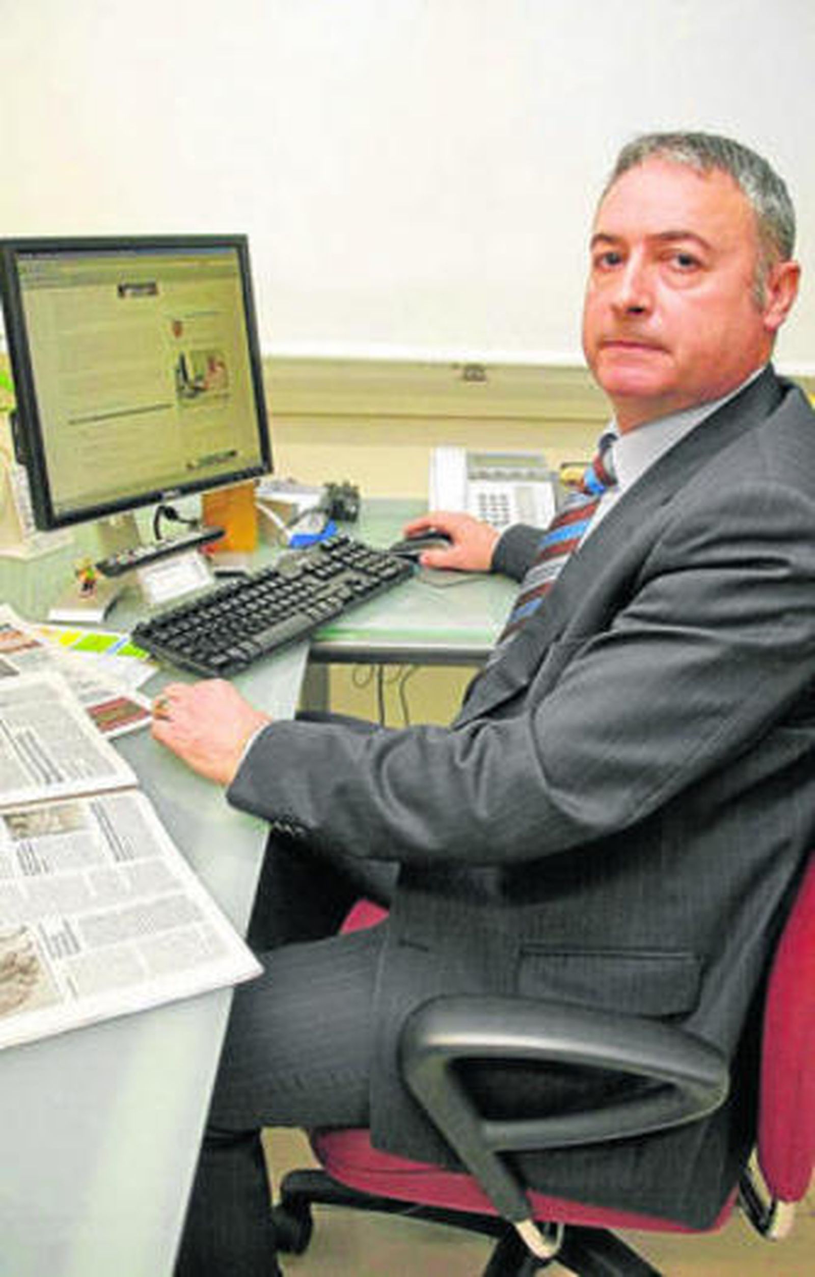 José Requena, gerente del Torreluz.