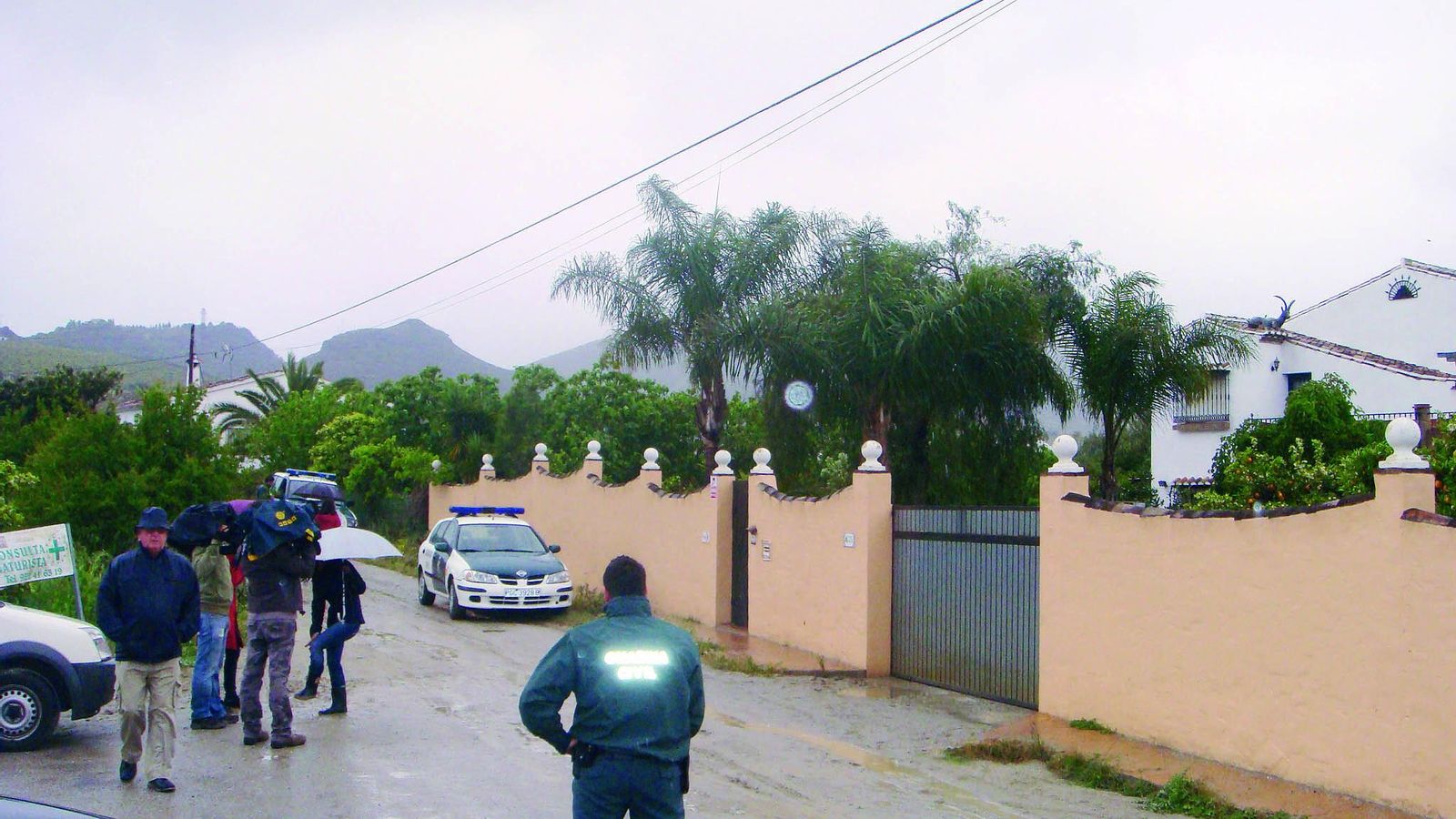La finca en la que el apareció el cuerpo sin vida de Lucía Garrido.