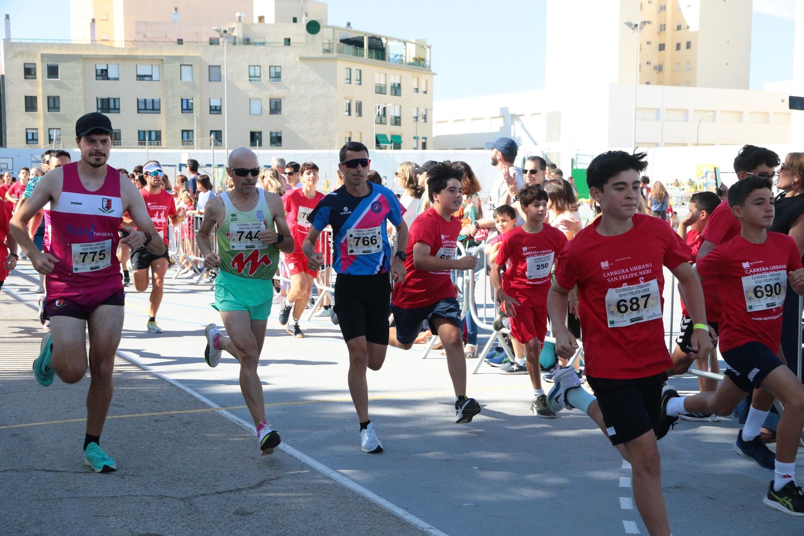 Una de las actividades deportivas del final de curso.