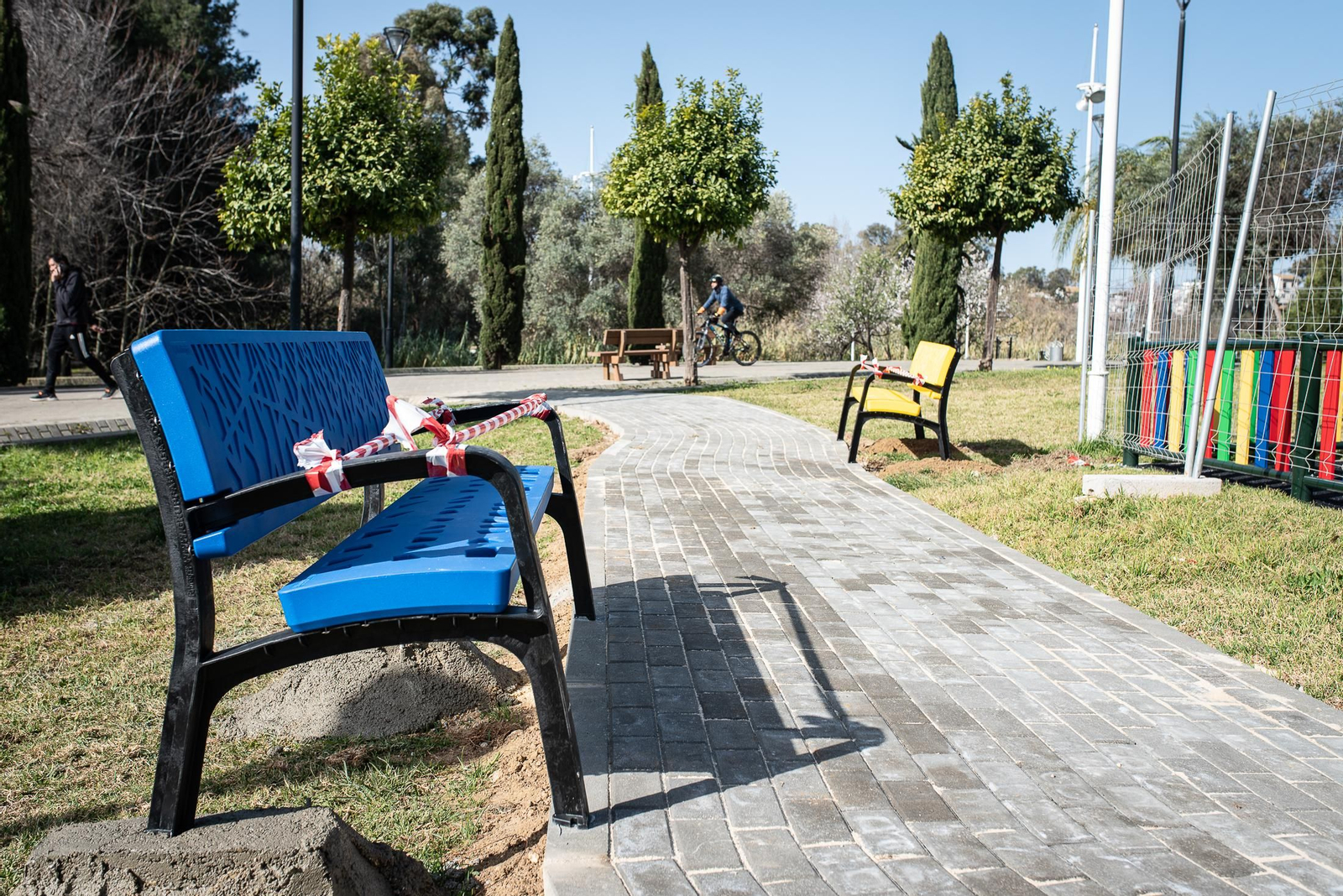 Actuaciones de mejora en el Parque Moret, en imágenes