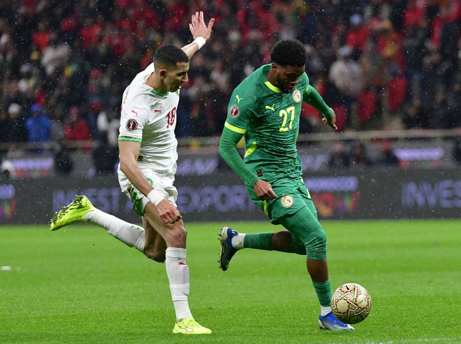 Las fotos de la final entre Marruecos y Senegal en la Copa África
