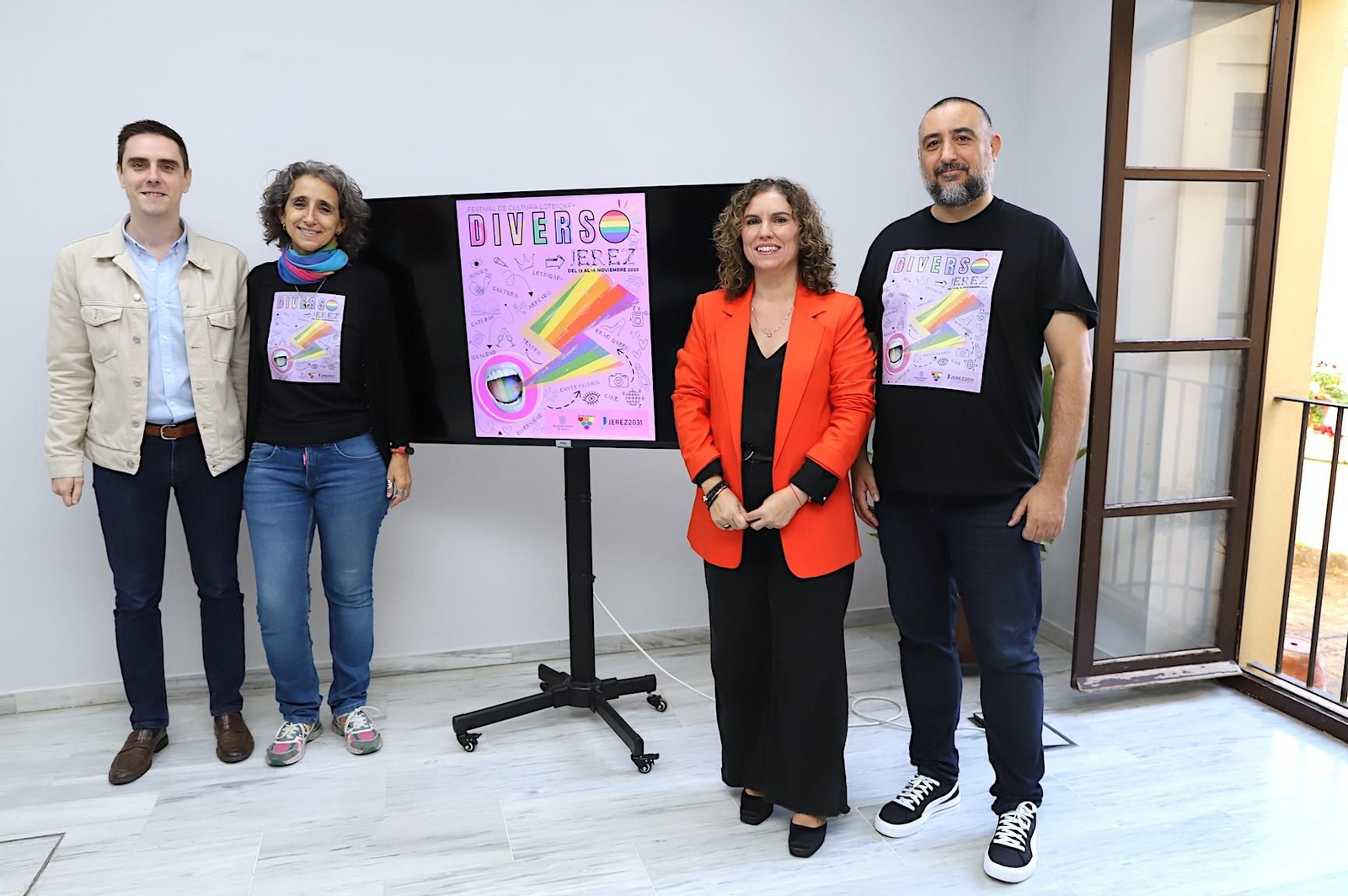 Presentación del Festival Cultural LGTBIQAP+.