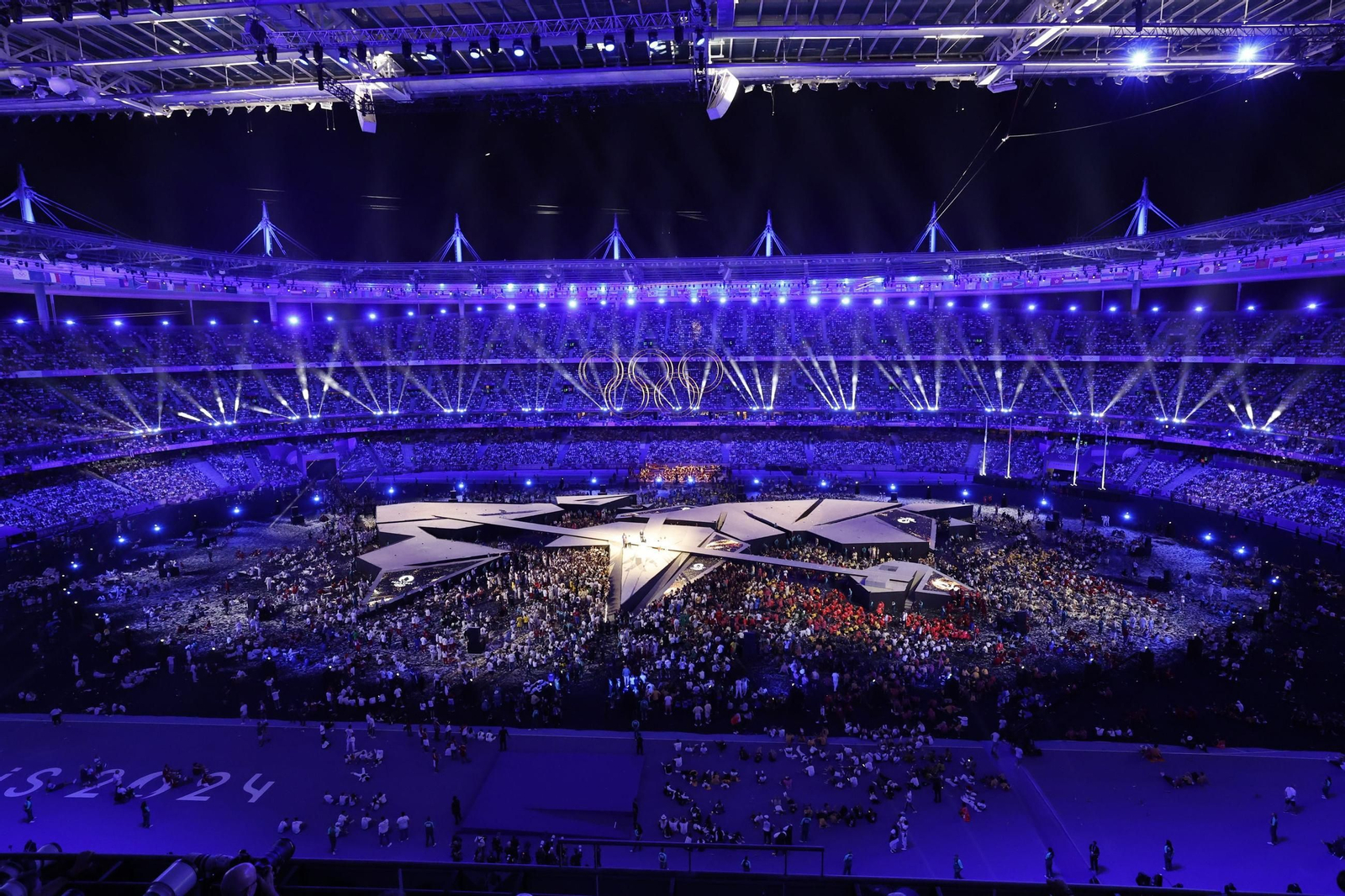 Las fotos de la ceremonia de clausura de los Juegos Olímpicos París 2024