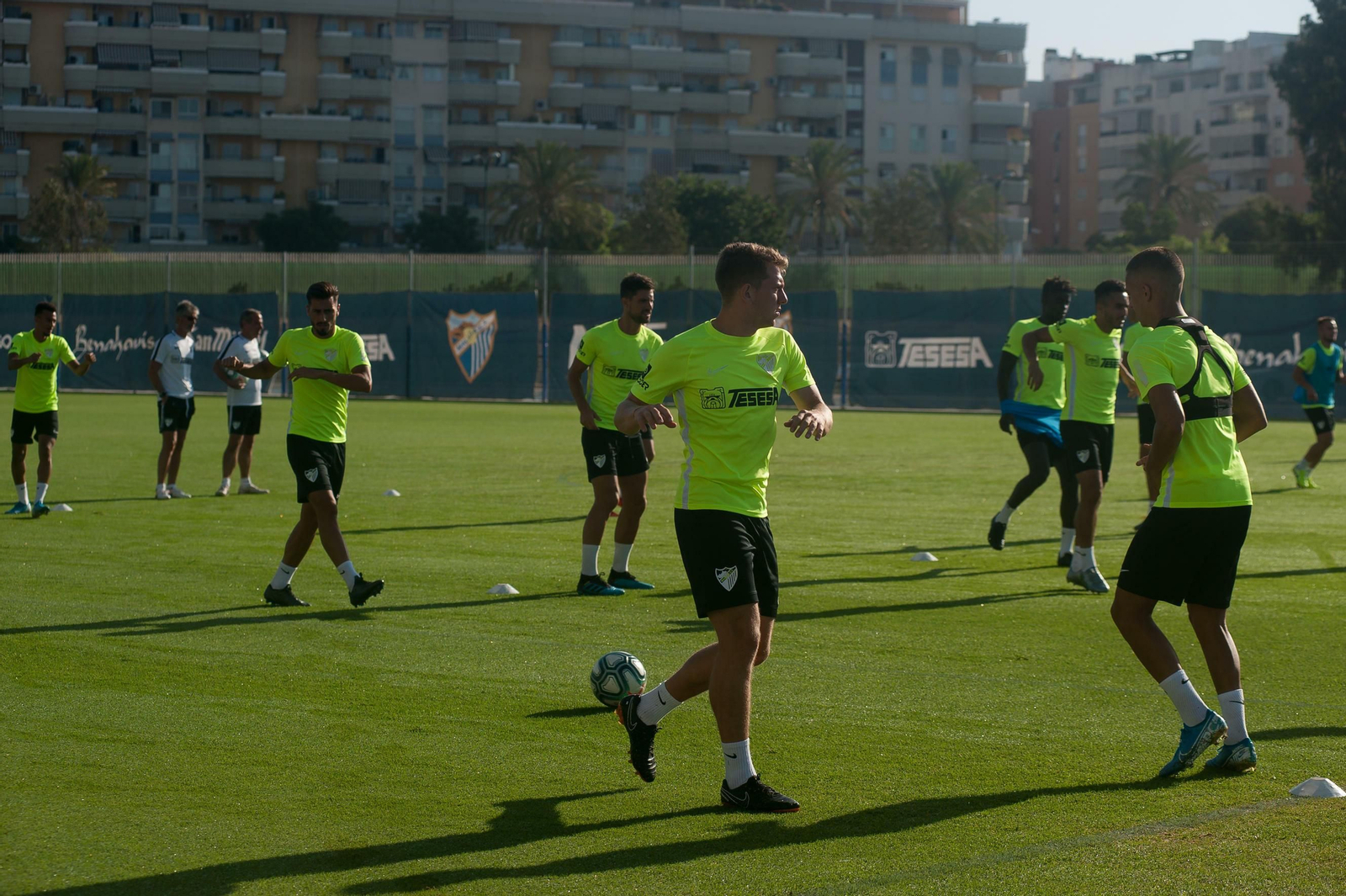 Las fotos del entrenamiento del Málaga CF a puerta abierta Las fotos del entrenamiento del Málaga CF a puerta abierta
