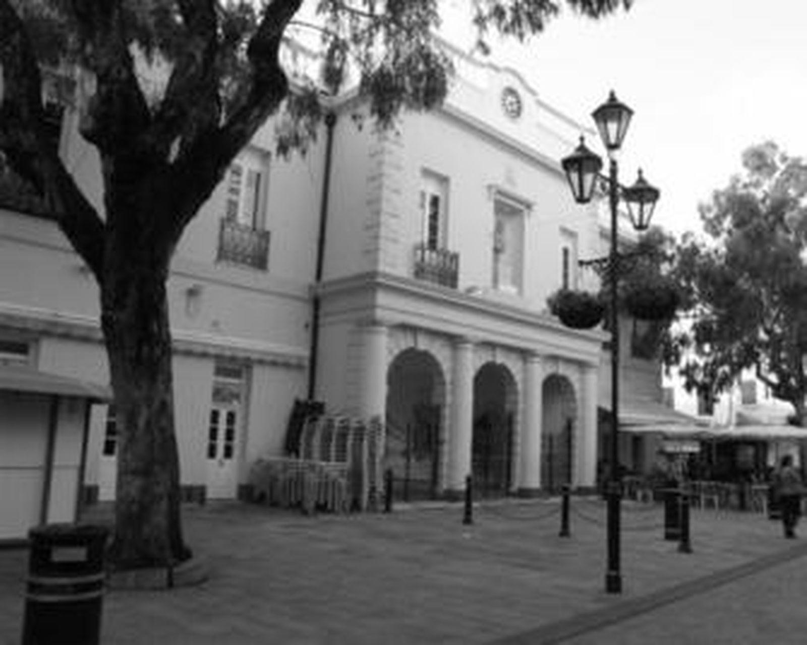 Imagen del edificio del Parlamento de Gibraltar.