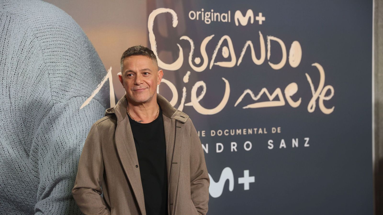 Alejandro Sanz en el estreno de su documental 'Cuando nadie me ve'