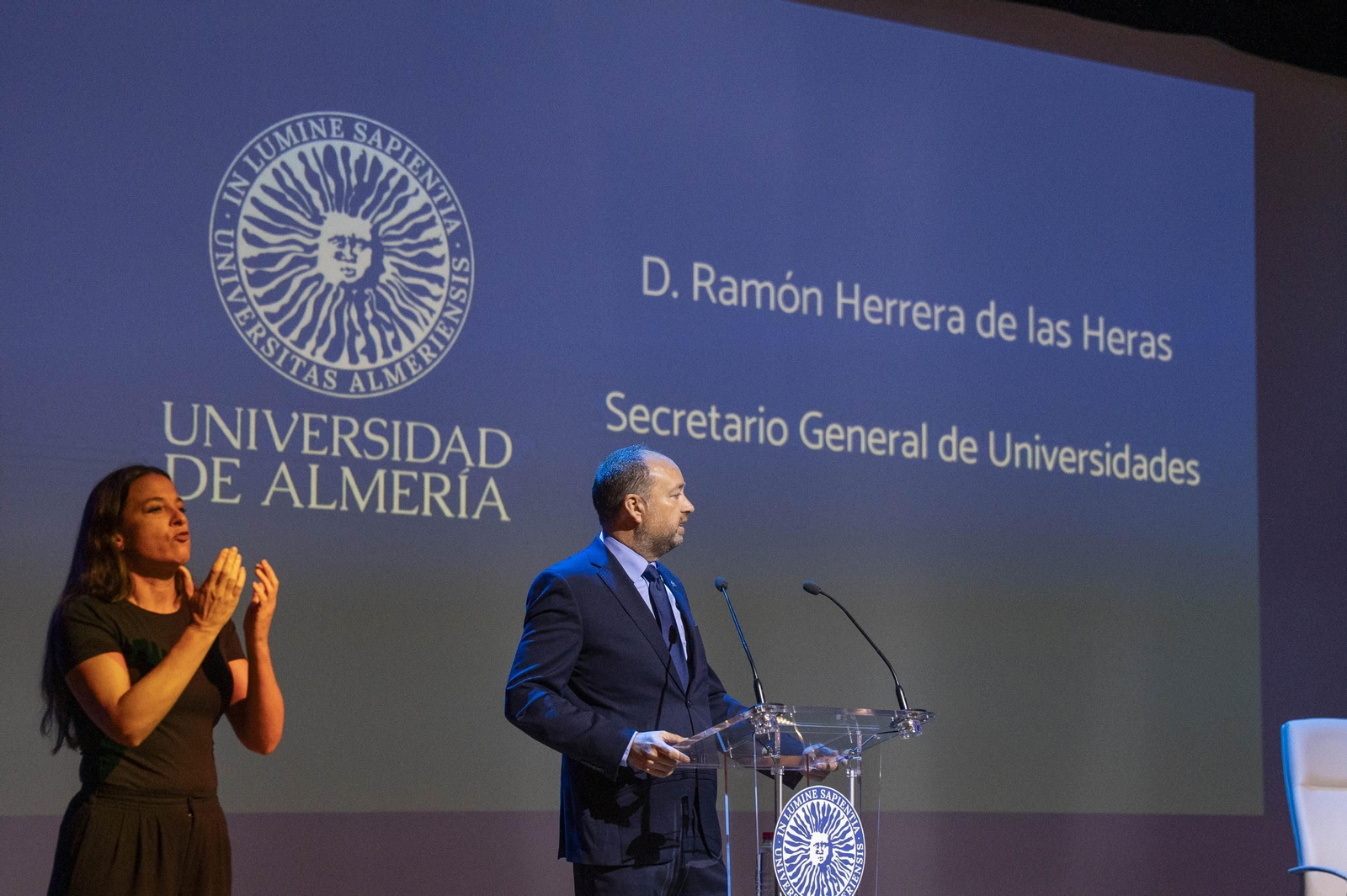 Acto académico de apertura del curso 2025-2026 en la UAL