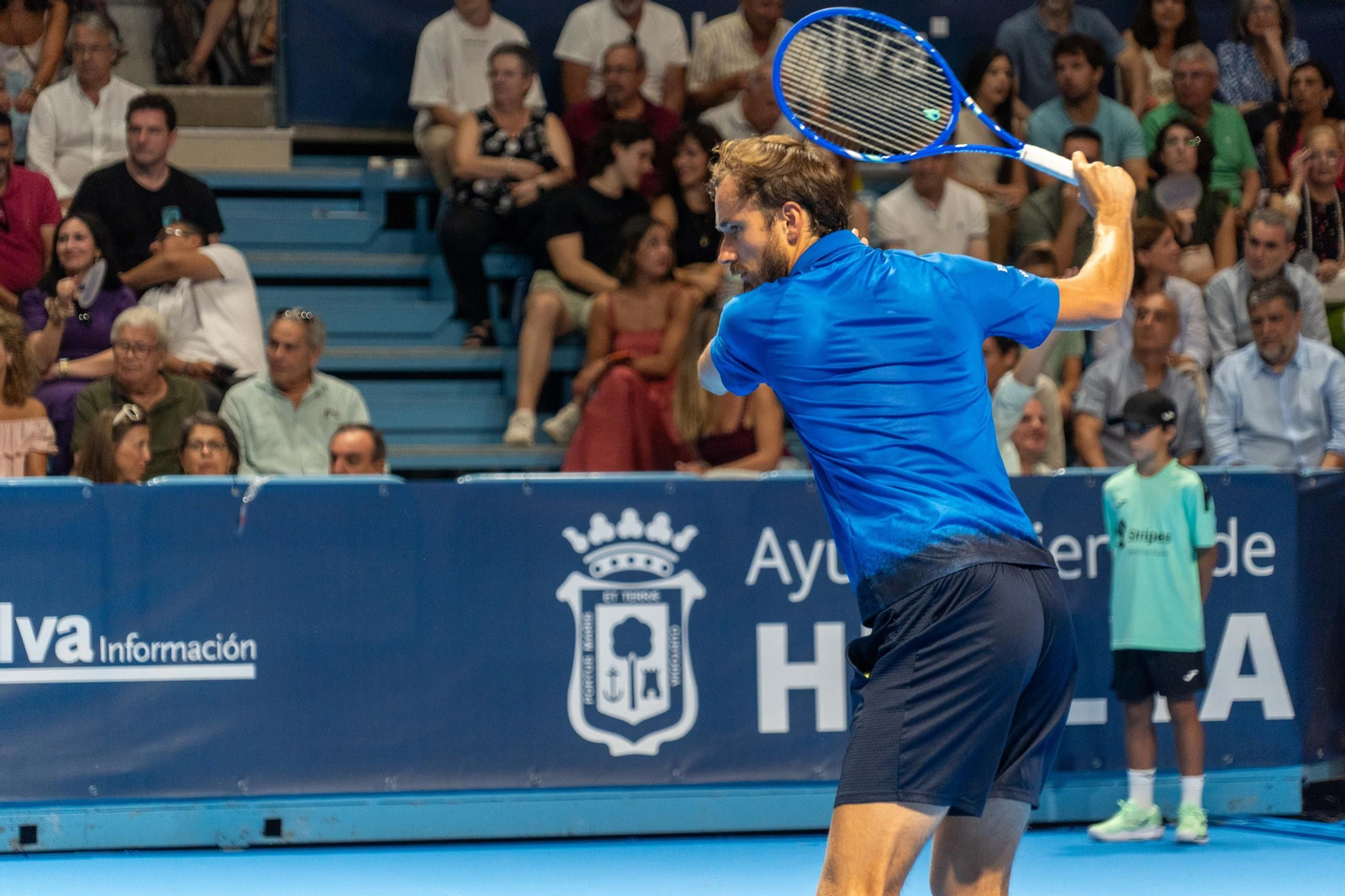 Imágenes de la final masculina de la Copa del Rey de tenis entre Daniil Medvedev y Alejandro Davidovich