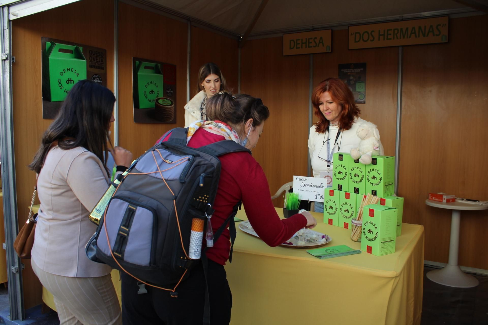Una de las empresas onubenses participantes en el Loulé Interfood Fest.