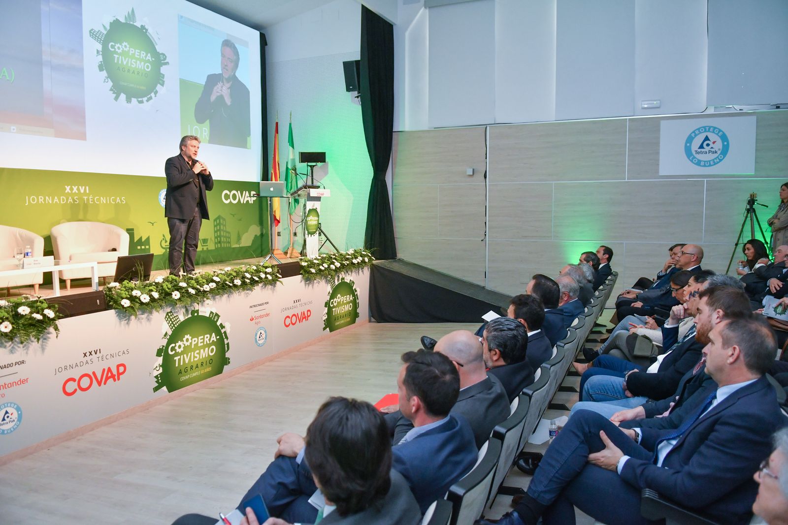 Álex Rovira, durante su intervención.