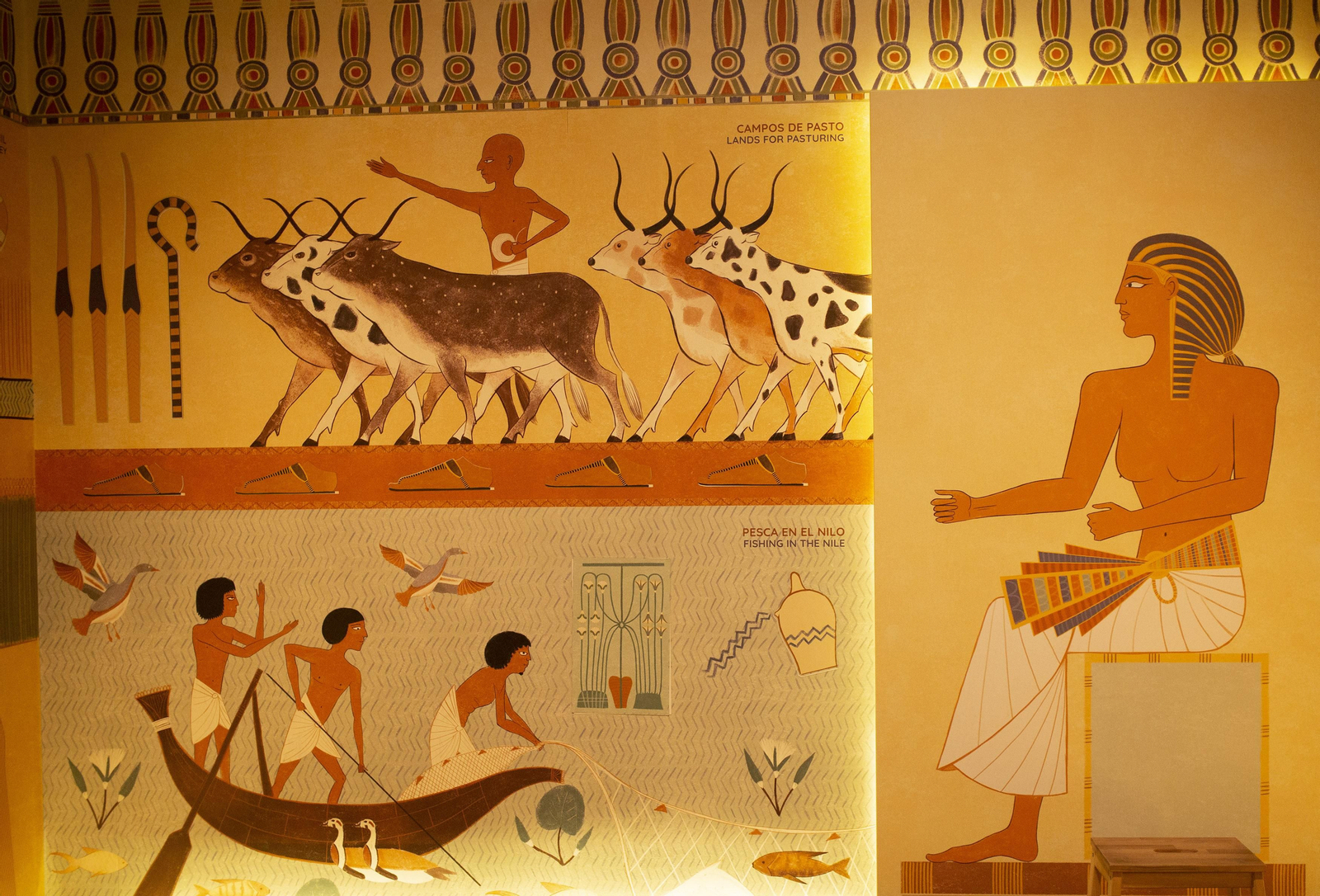 La exposición "Faraón. Rey de Egipto", en imágenes