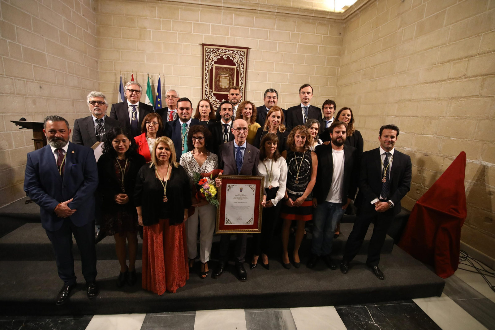 Pepe Ravelo Hijo Adoptivo de Jerez