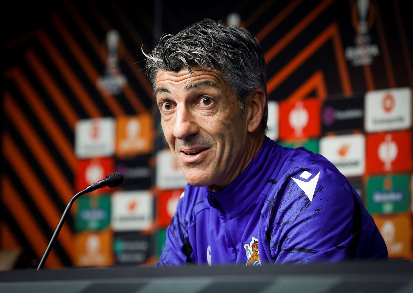 Imanol Alguacil, entrenador de la Real Sociedad.