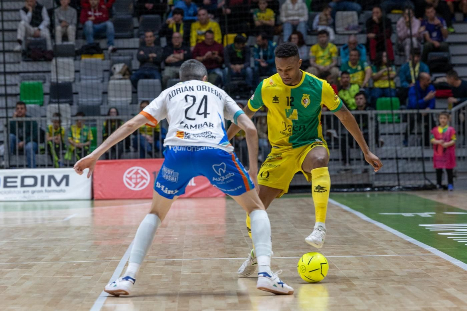 Las mejores imágenes del empate entre Jaén FS y Wanapix Sala 10 Zaragoza