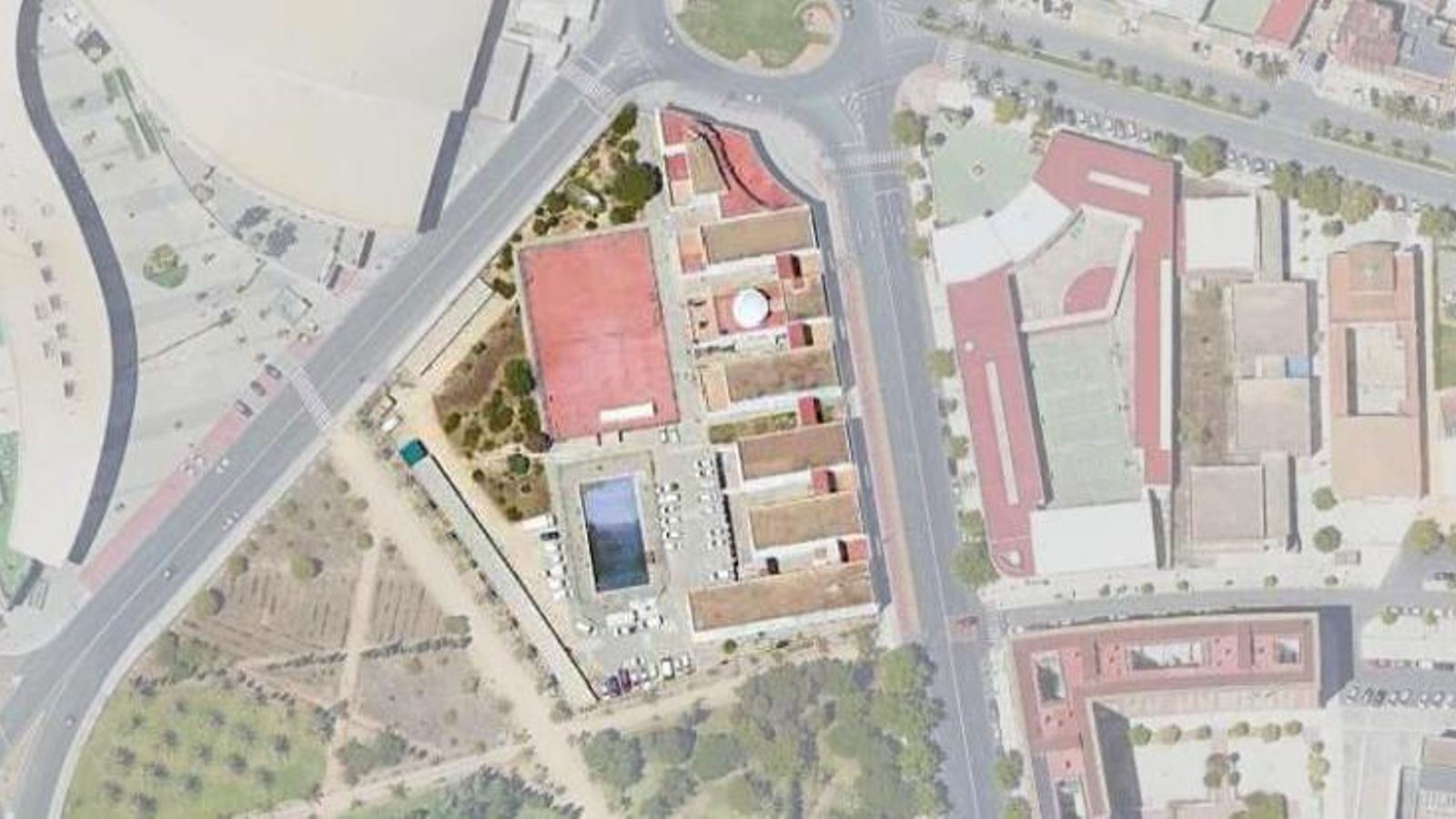 Plano que indicia dónde se ubicará el nuevo centro de salud.