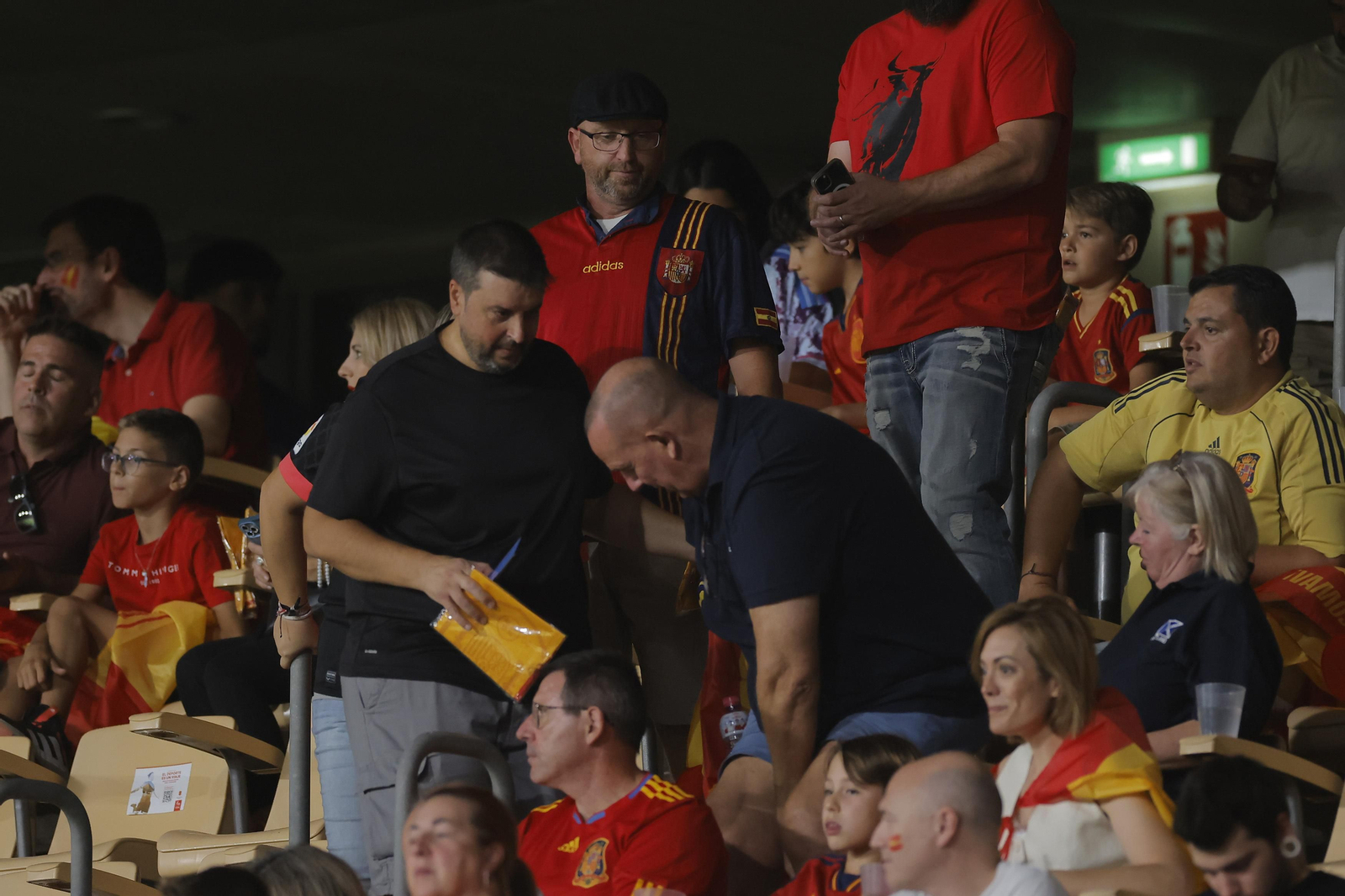 Búscate en las fotos del España-Escocia