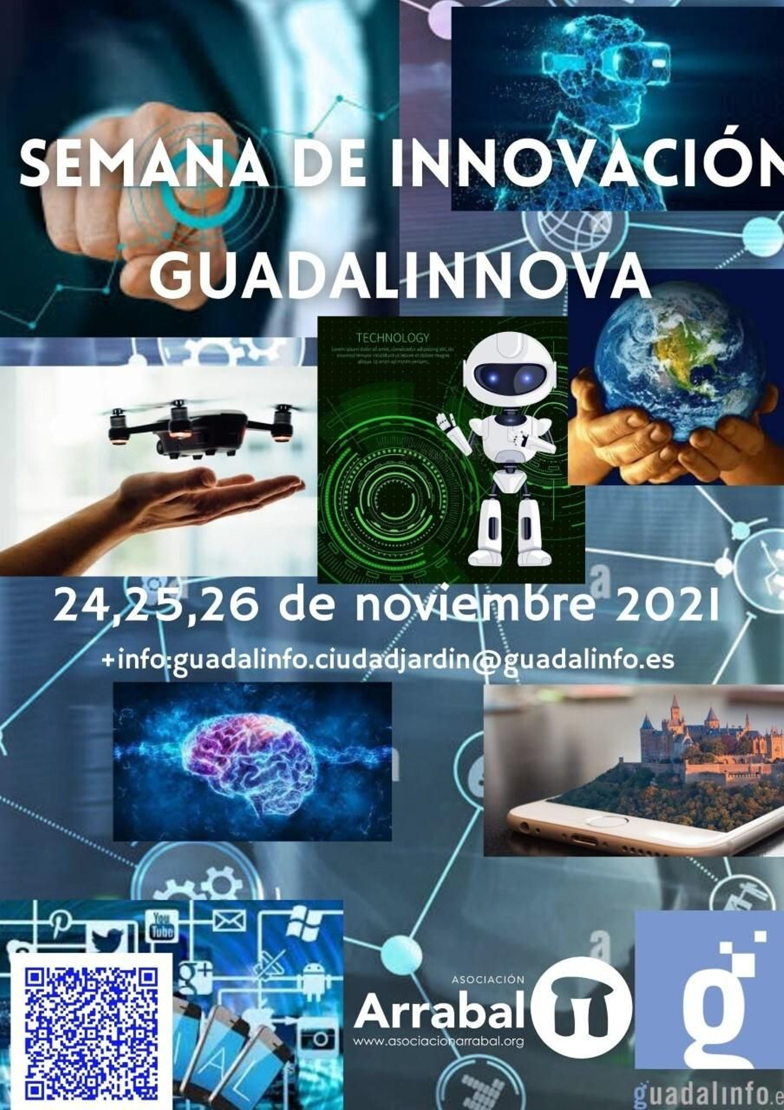 Cartel de la Semana de Innovación Guadalinnova. Cartel de la Semana de Innovación Guadalinnova.