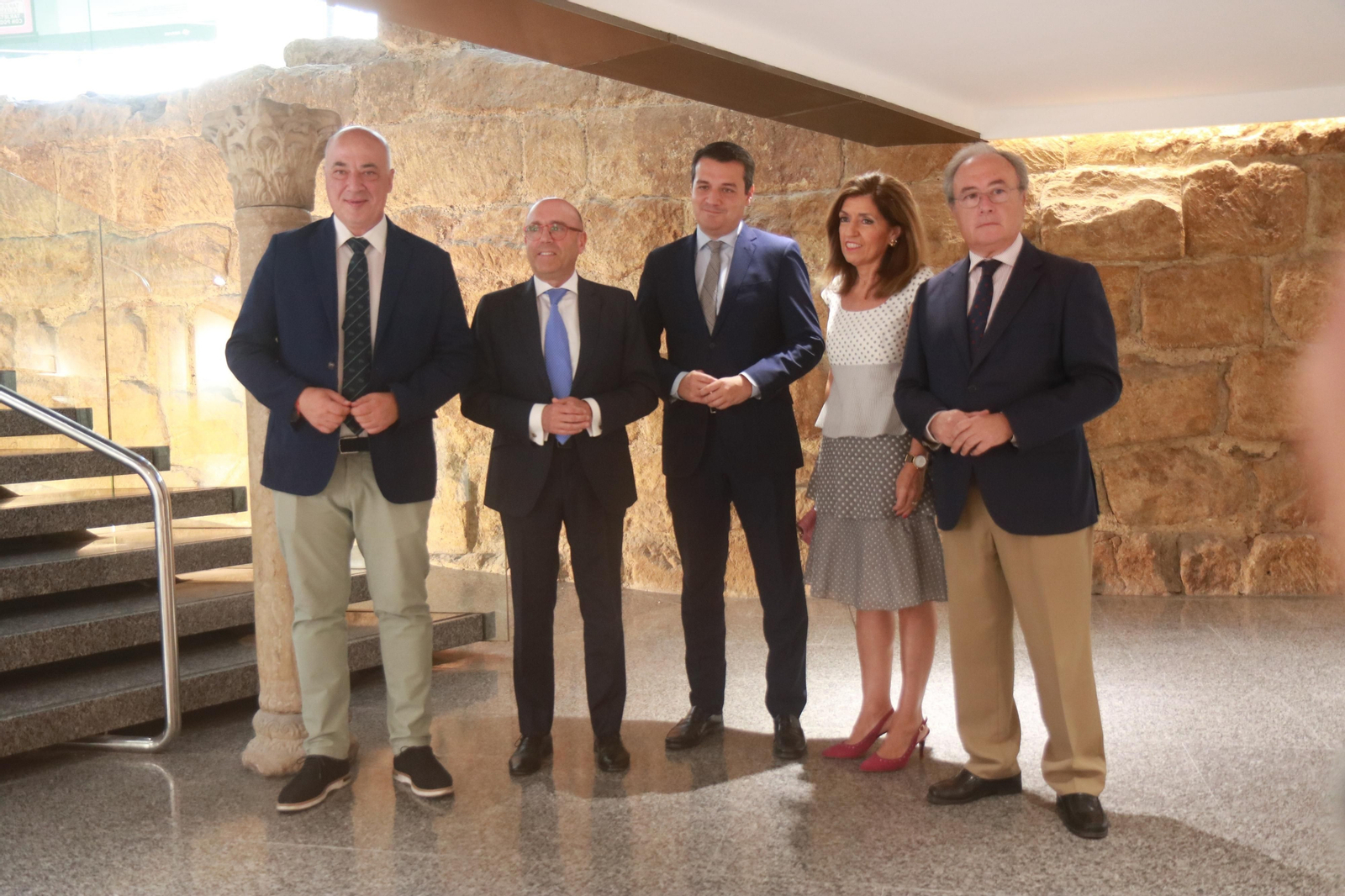 Antonio Ruiz, Joseba Barrena, José María Bellido, María Jesús Botella y Antonio Díaz.