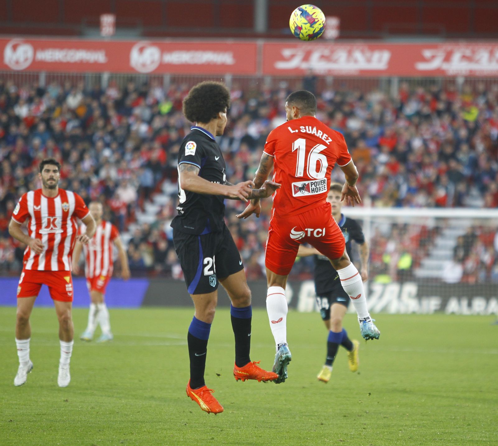 Imágenes del partido U.D. Almería-Atlético de Madrid
