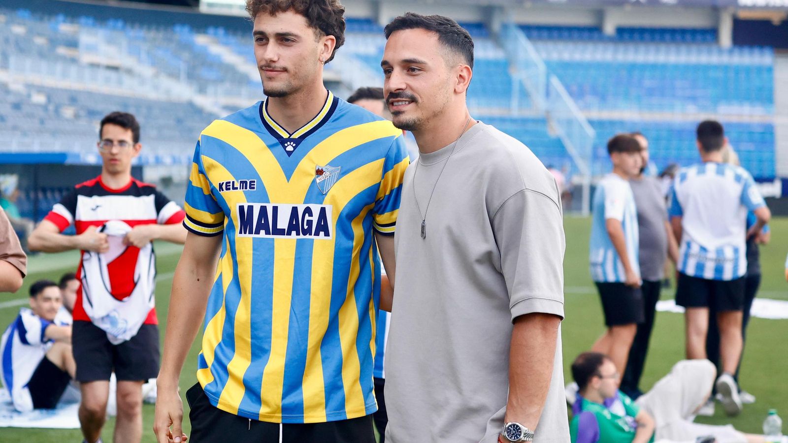 Las fotos del picnic en La Rosaleda para aficionados del Málaga