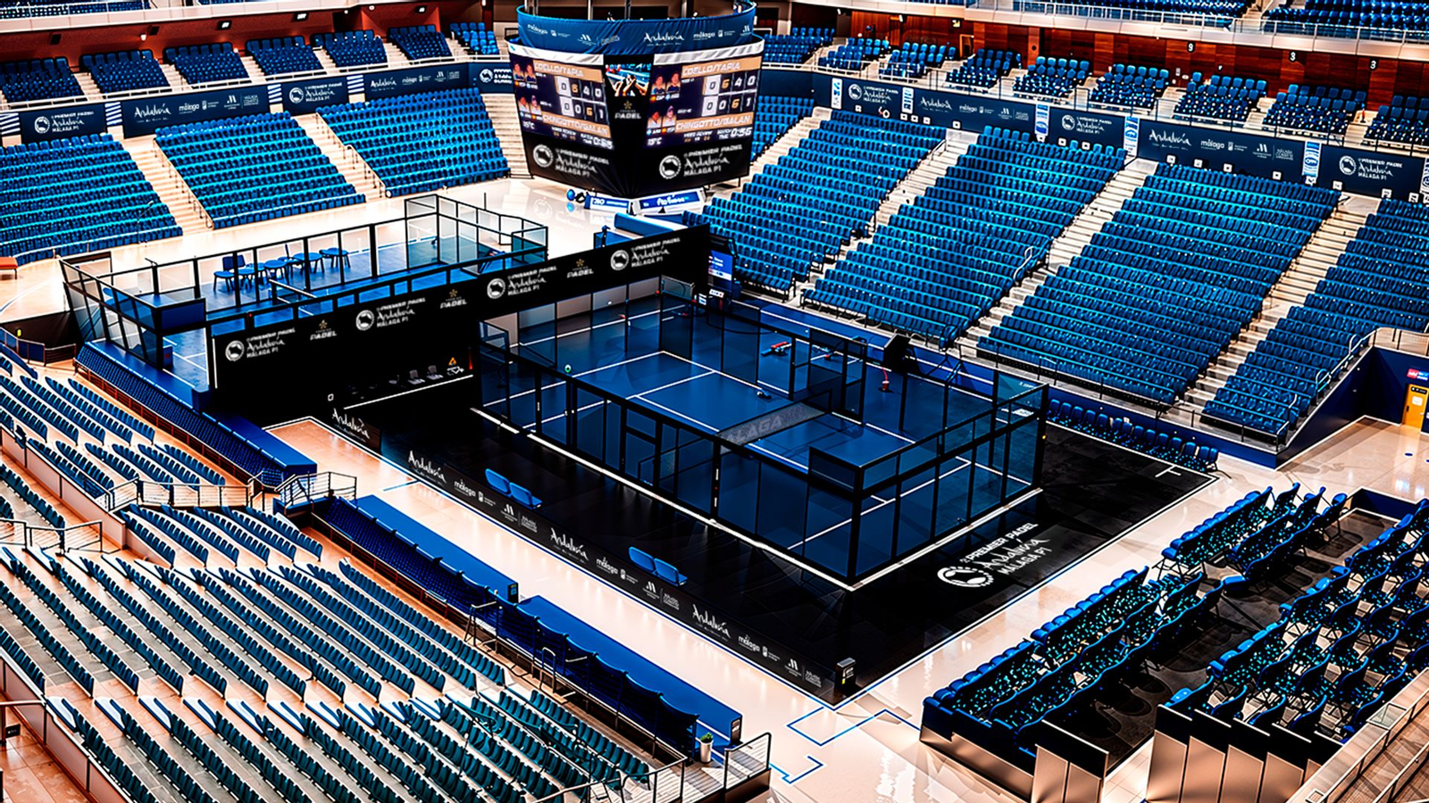 La vista del Martín Carpena.