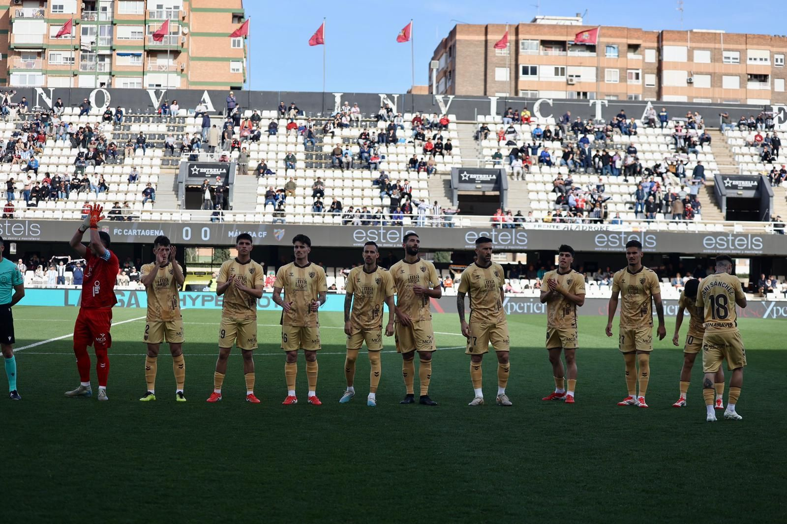 Las fotos del FC Cartagena-Málaga CF